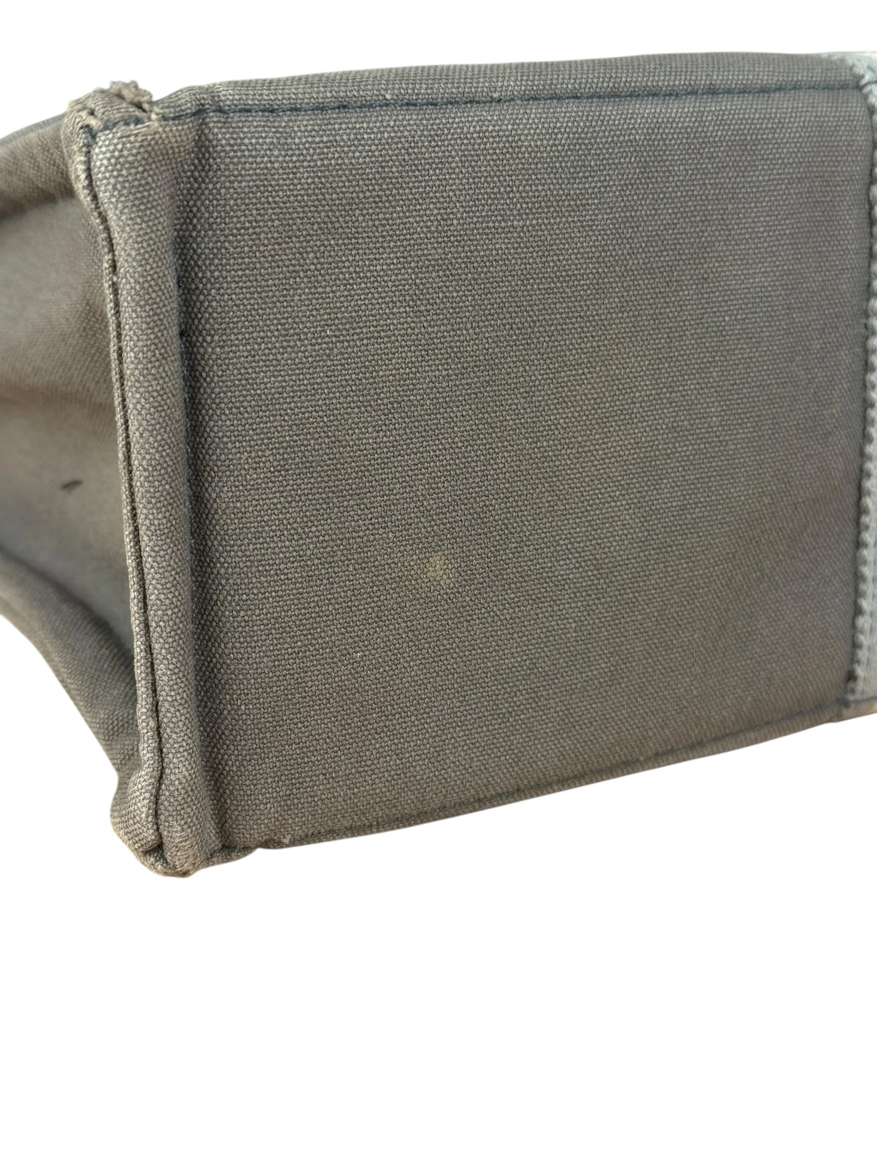 Hermes Grey Canvas Fourre Tout GM - Image 11