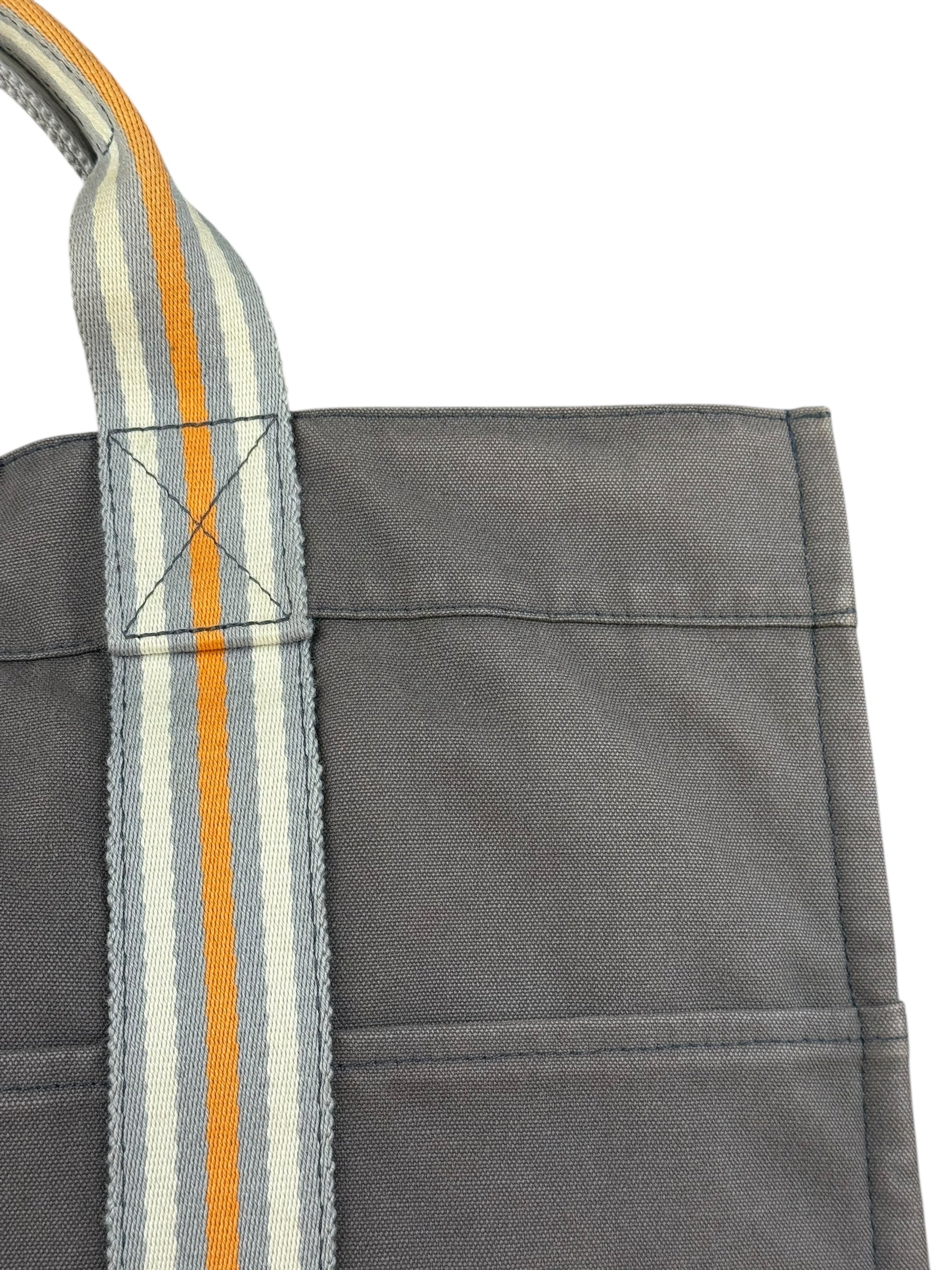 Hermes Grey Canvas Fourre Tout GM - Image 16