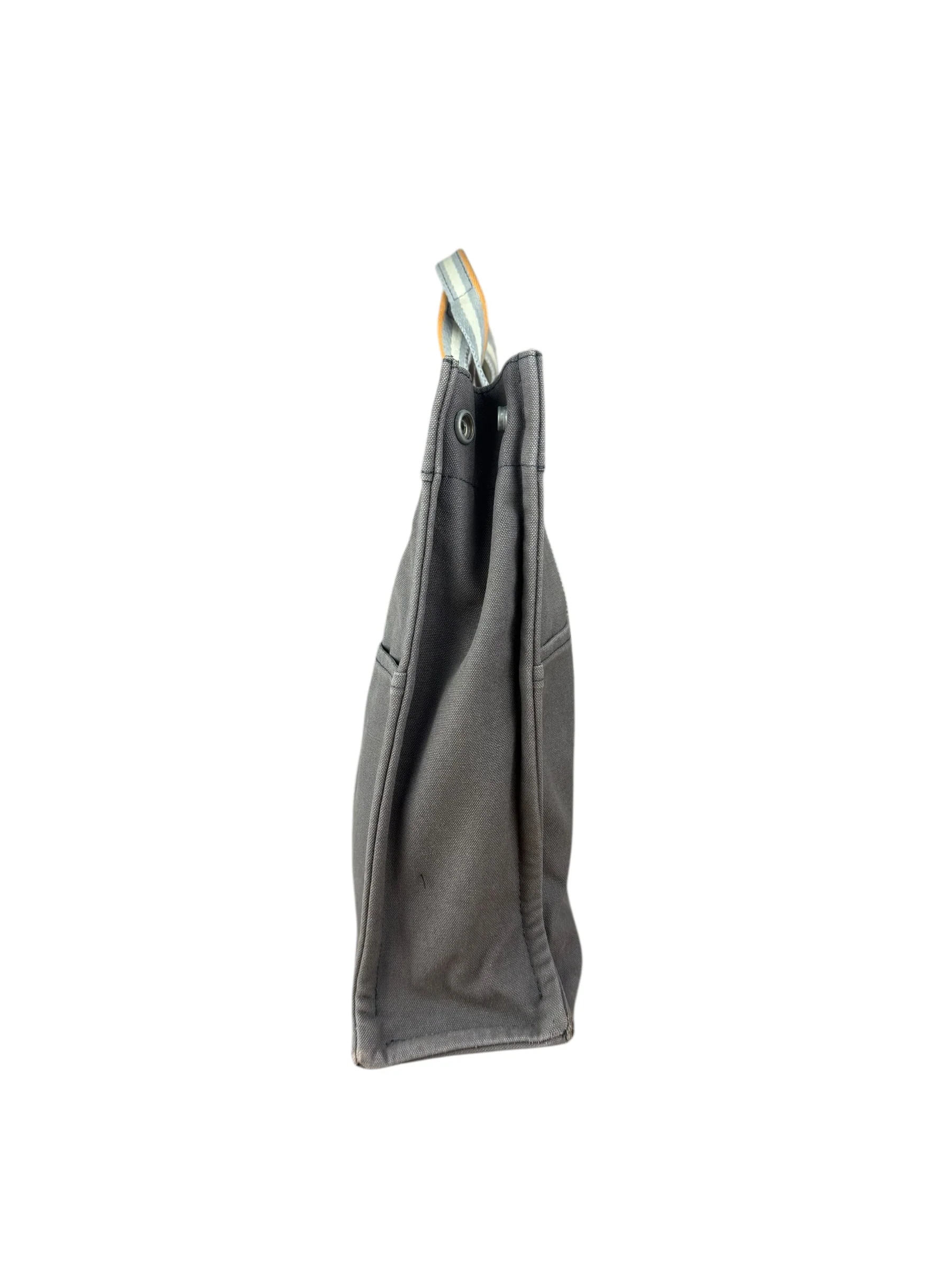 Hermes Grey Canvas Fourre Tout GM - Image 6