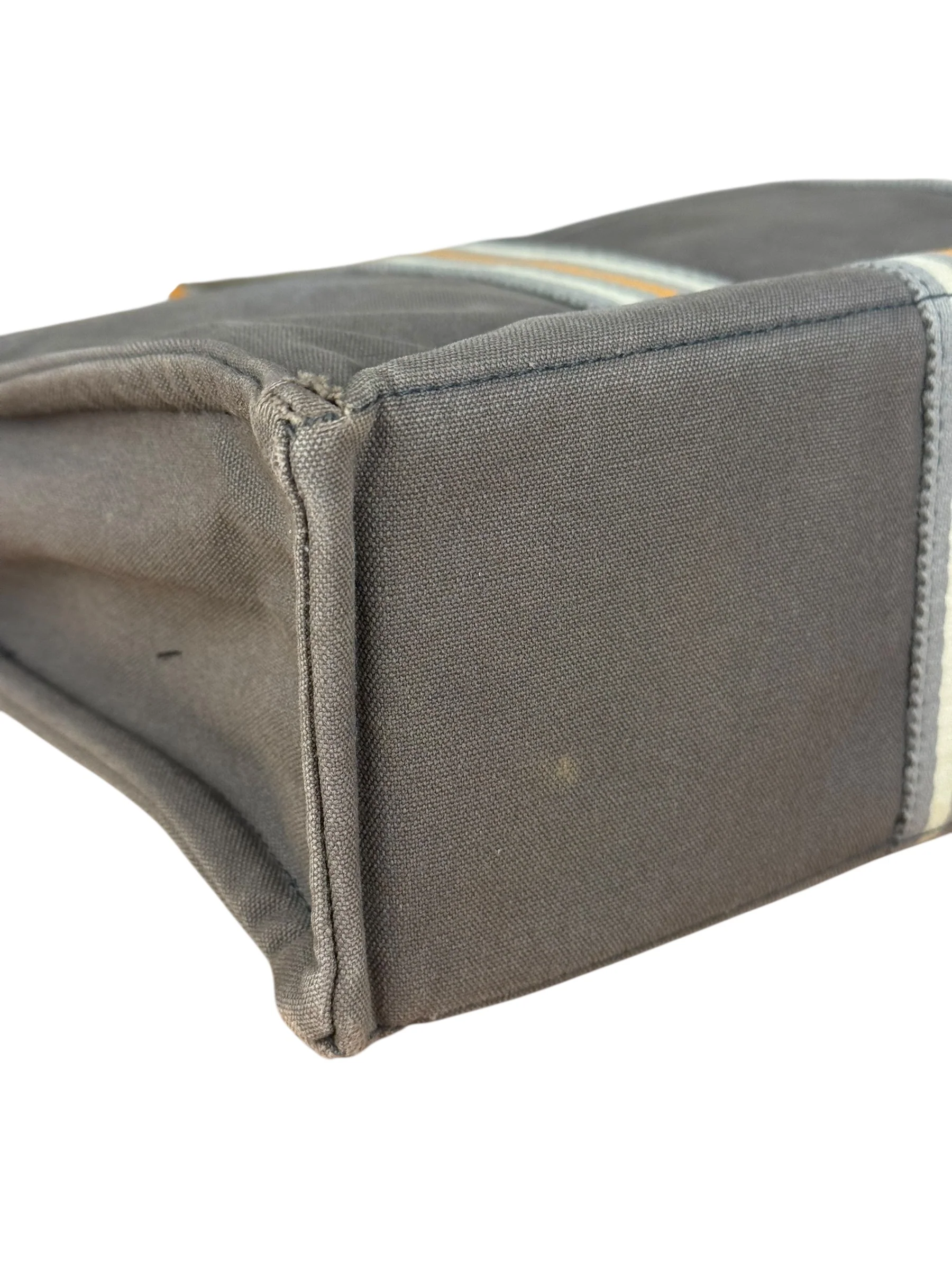 Hermes Grey Canvas Fourre Tout GM - Image 9
