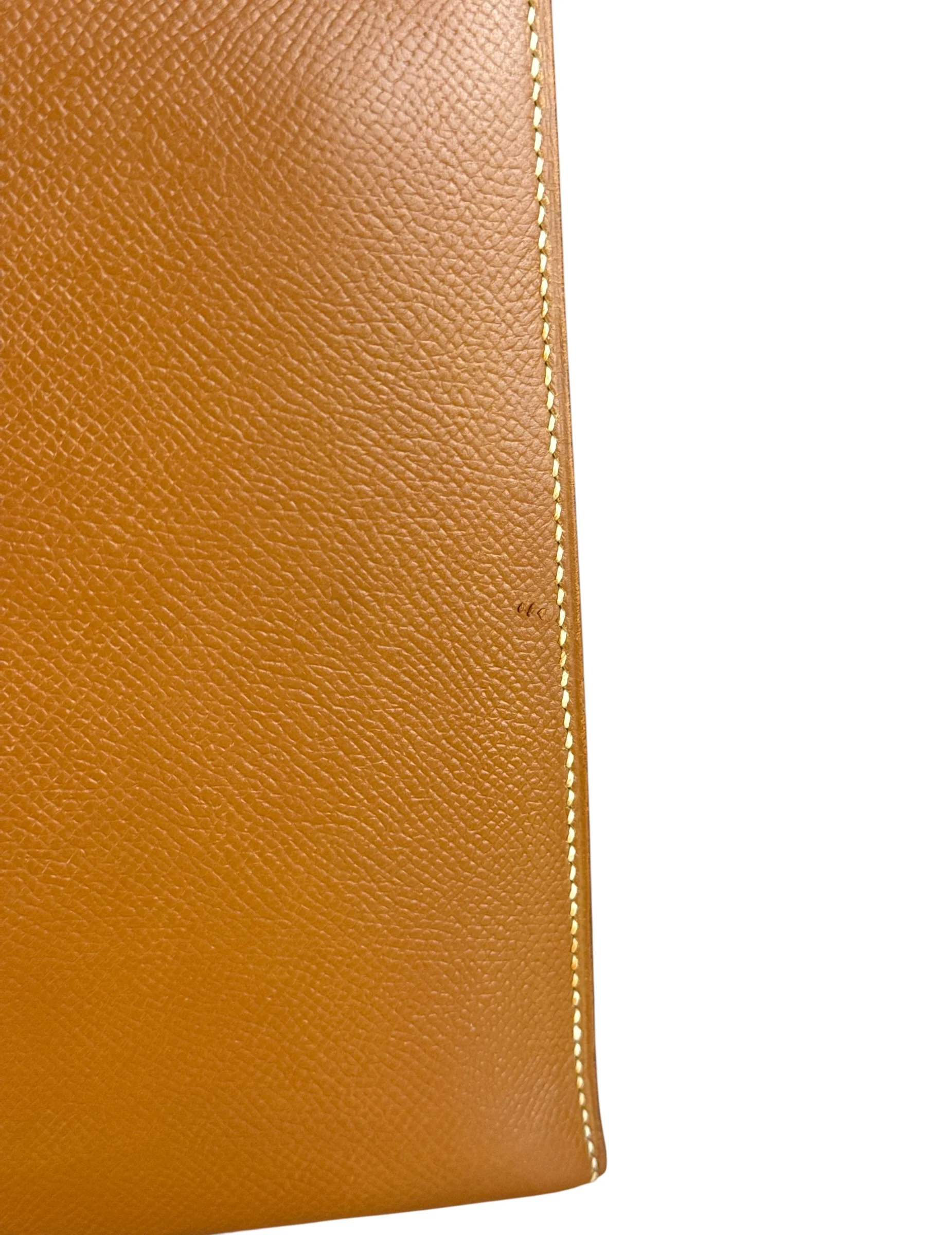 Hermes Kelly 32 Sellier Epsom Gold Handbag 1995 - Image 14