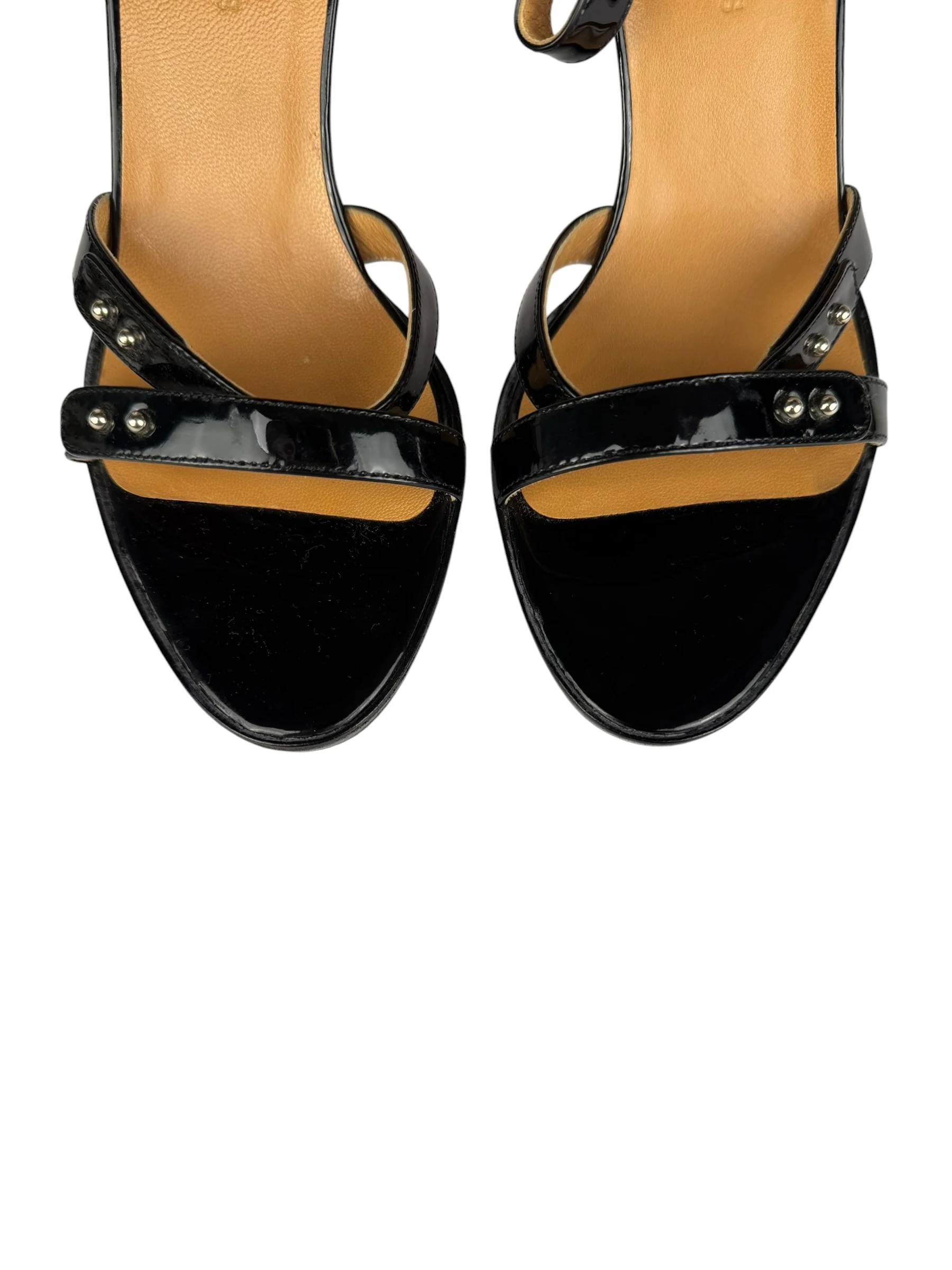 Hermes Sac Depeche Black Leather Heels - Image 7