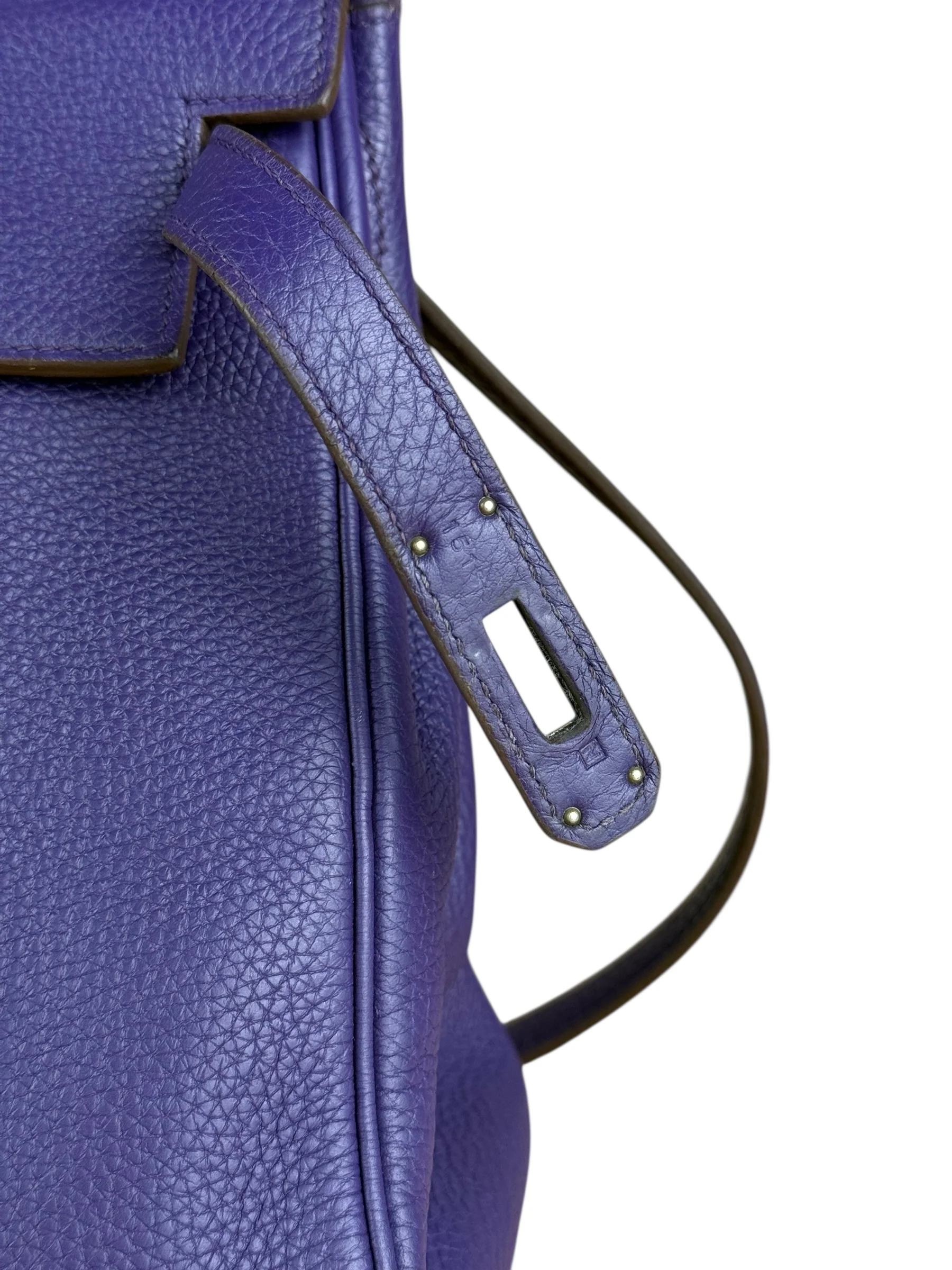 Hermes Togo Kelly II Retourne 32 Ultraviolet 2010 - Image 12