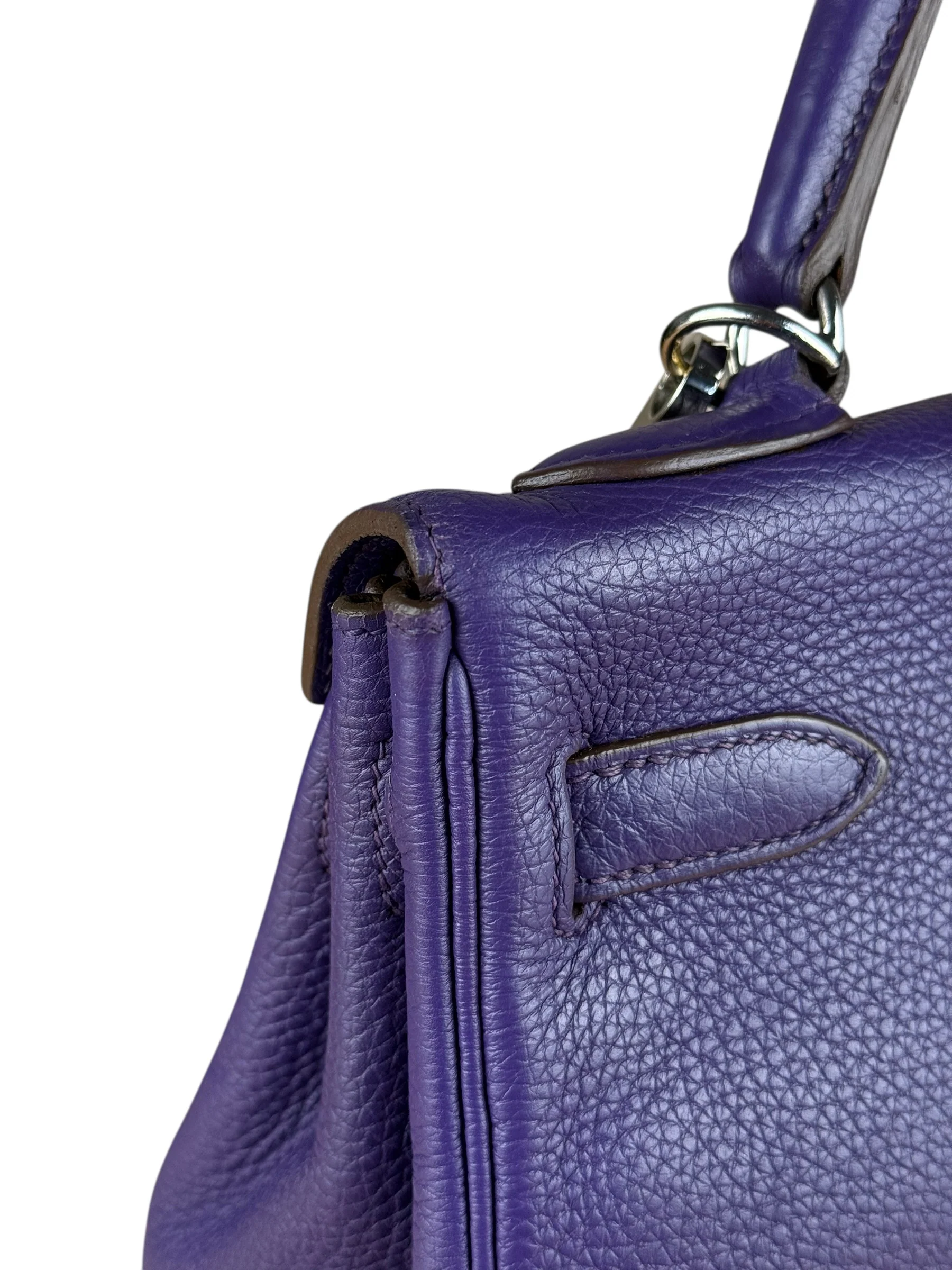 Hermes Togo Kelly II Retourne 32 Ultraviolet 2010 - Image 14