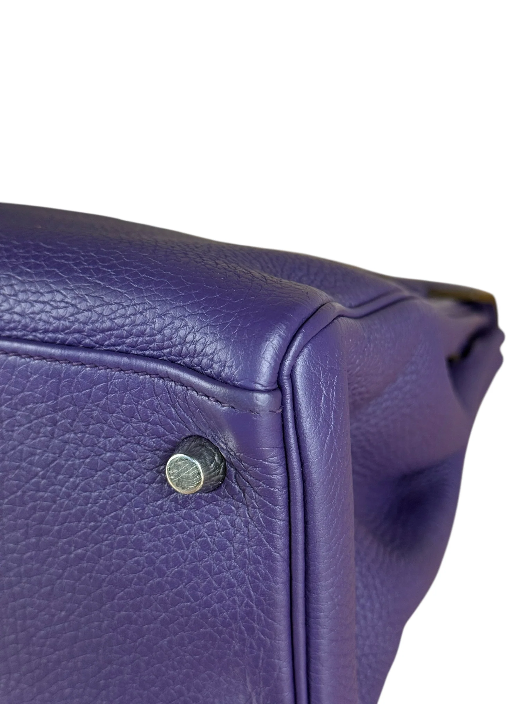 Hermes Togo Kelly II Retourne 32 Ultraviolet 2010 - Image 16