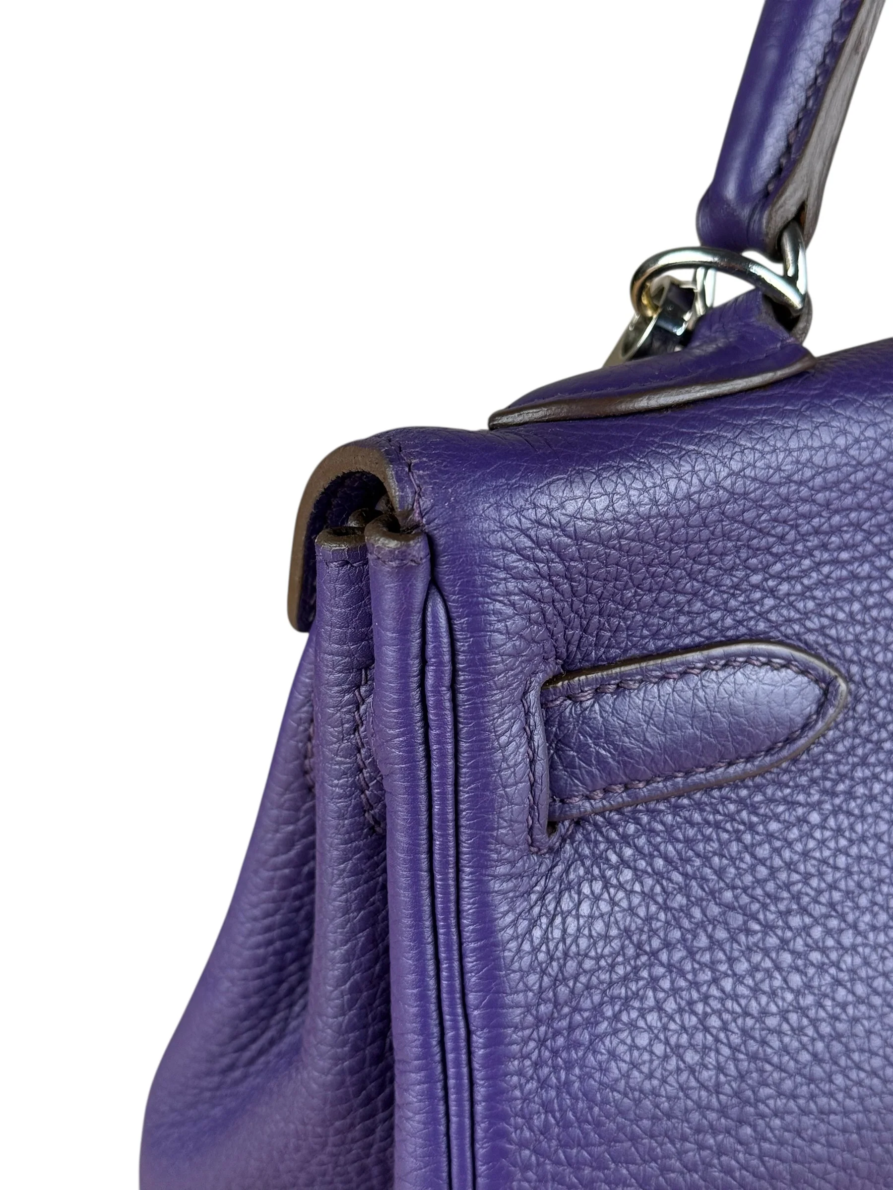 Hermes Togo Kelly II Retourne 32 Ultraviolet 2010 - Image 18