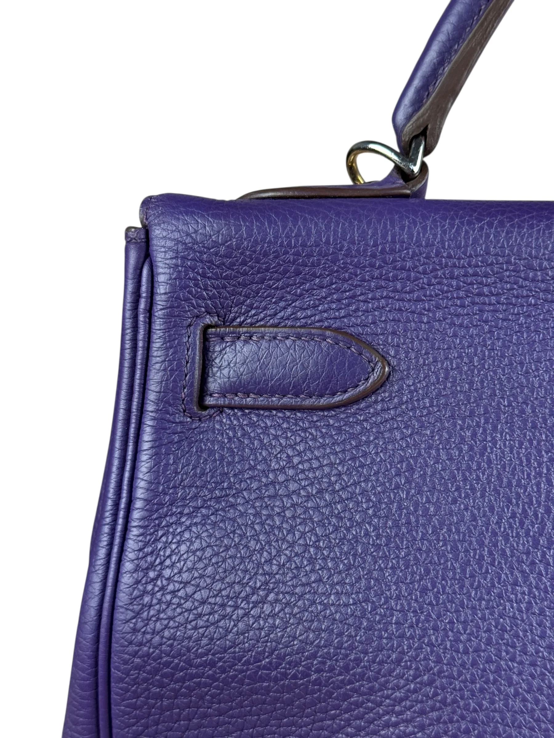 Hermes Togo Kelly II Retourne 32 Ultraviolet 2010 - Image 26