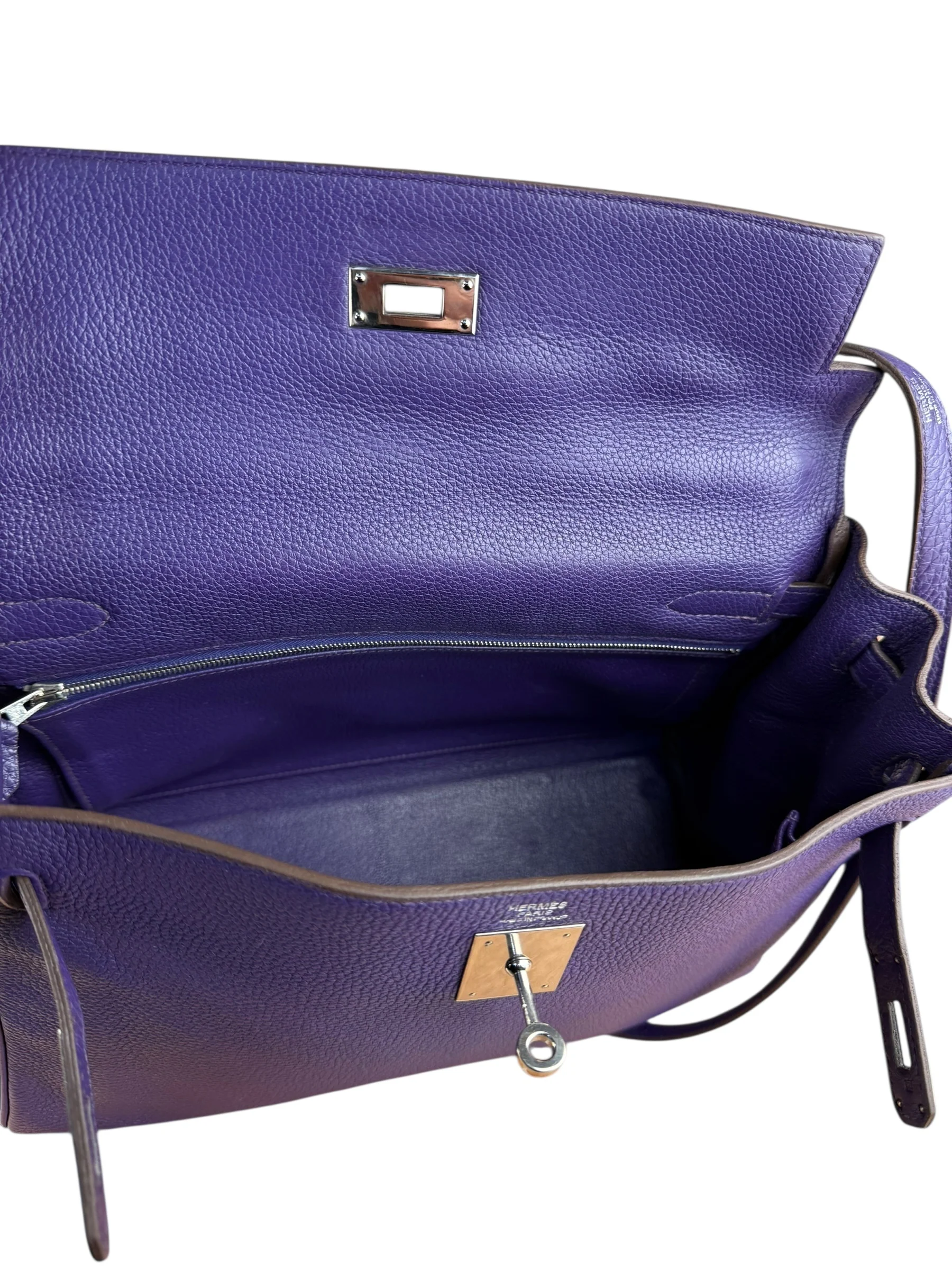Hermes Togo Kelly II Retourne 32 Ultraviolet 2010 - Image 31