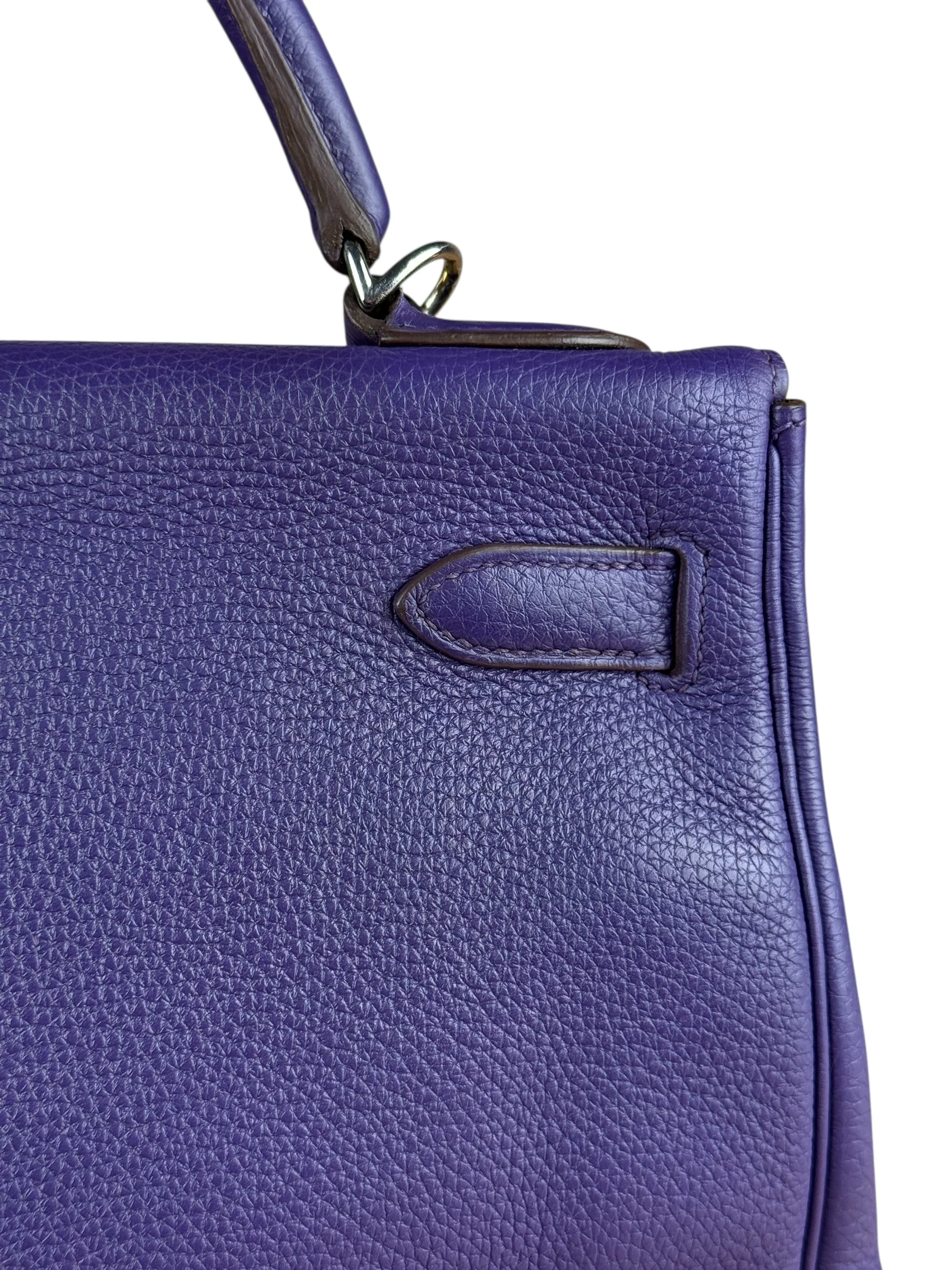 Hermes Togo Kelly II Retourne 32 Ultraviolet 2010 - Image 33