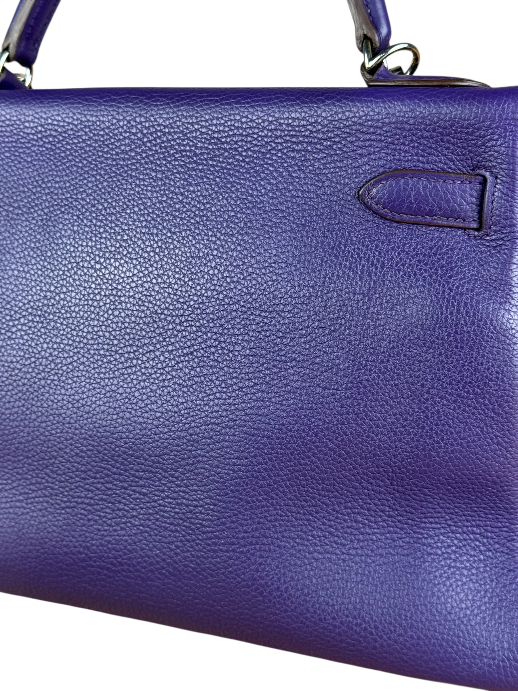 Hermes Togo Kelly II Retourne 32 Ultraviolet 2010 - Image 34