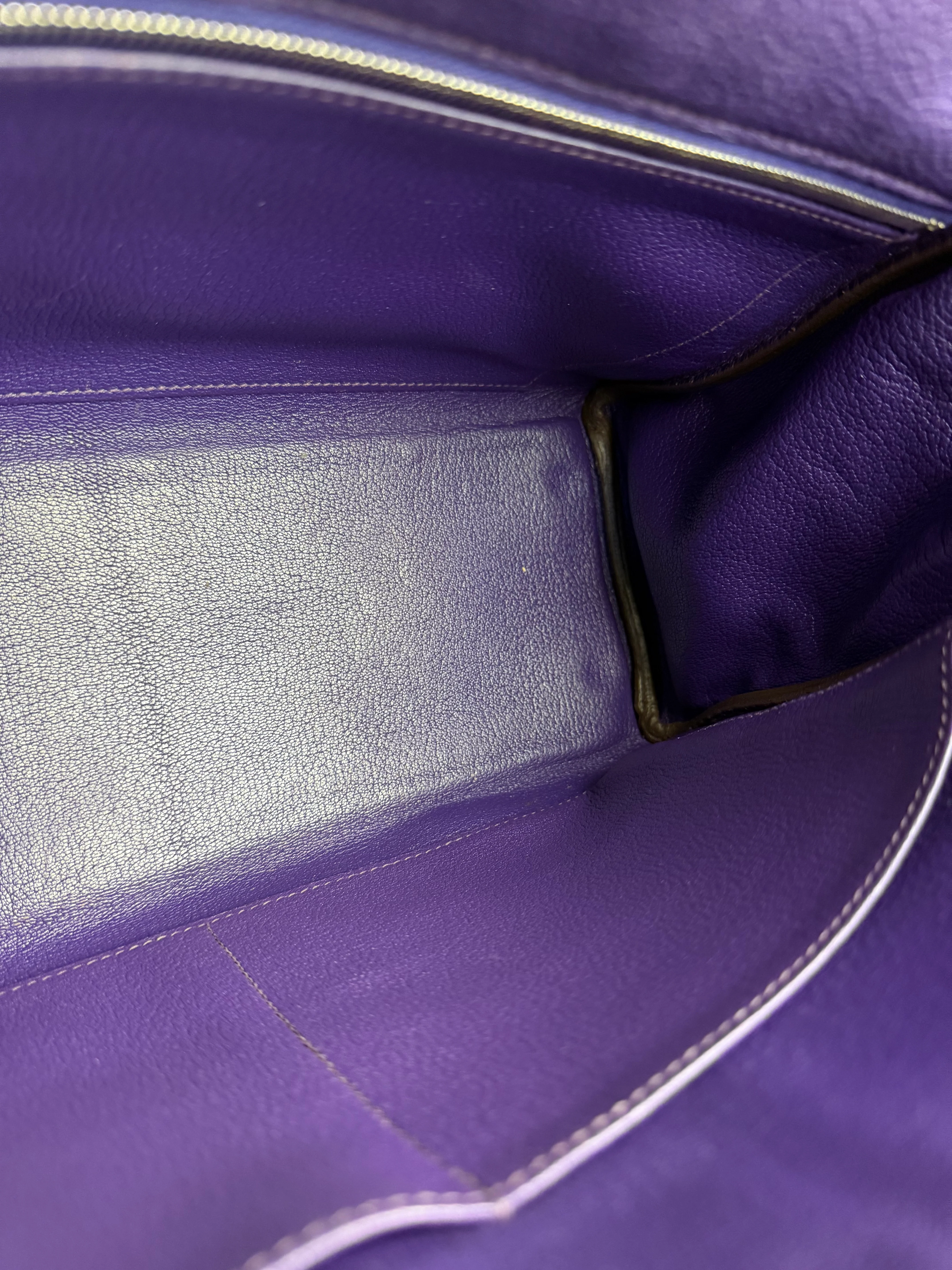 Hermes Togo Kelly II Retourne 32 Ultraviolet 2010 - Image 39