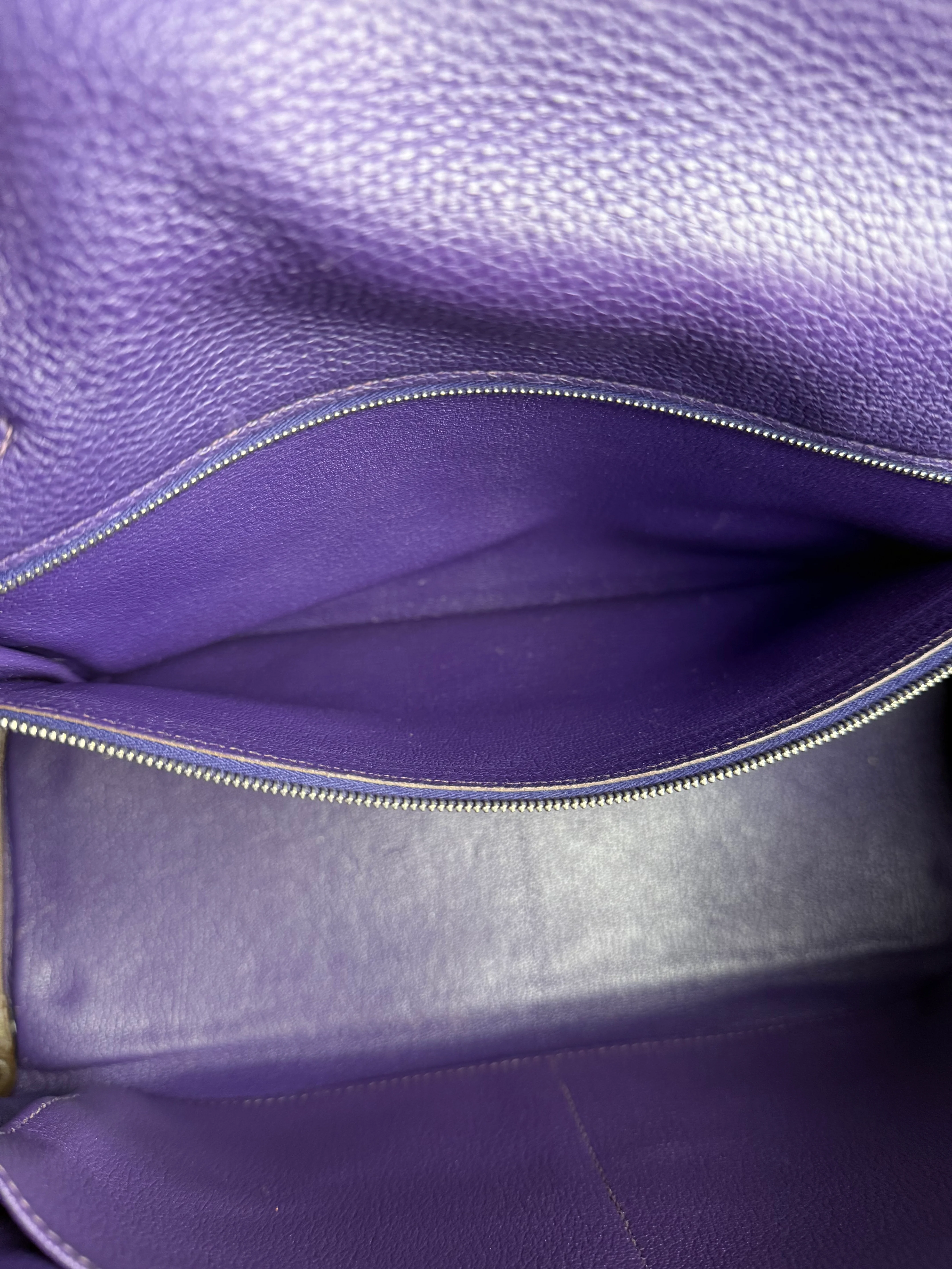 Hermes Togo Kelly II Retourne 32 Ultraviolet 2010 - Image 43