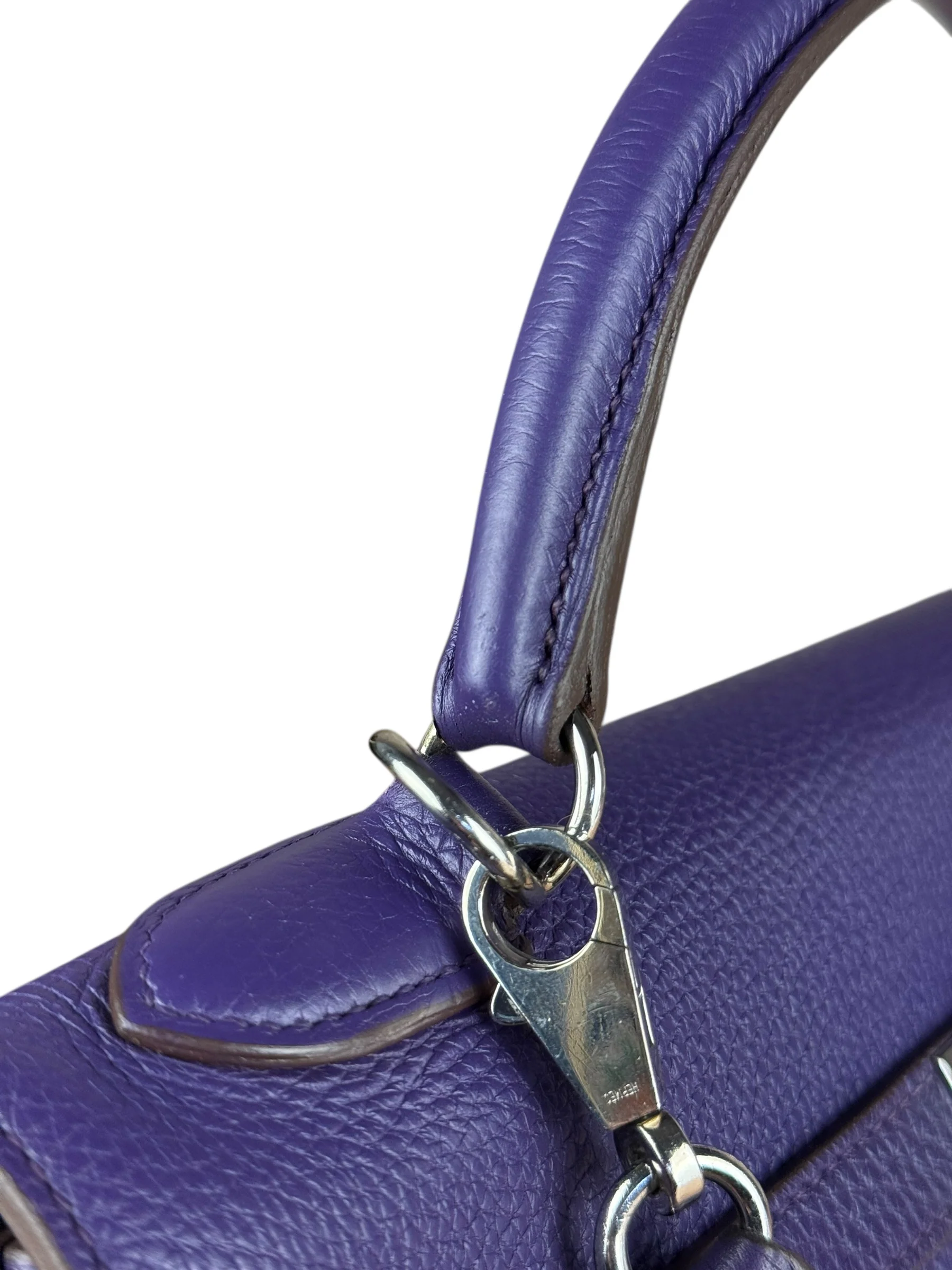 Hermes Togo Kelly II Retourne 32 Ultraviolet 2010 - Image 7