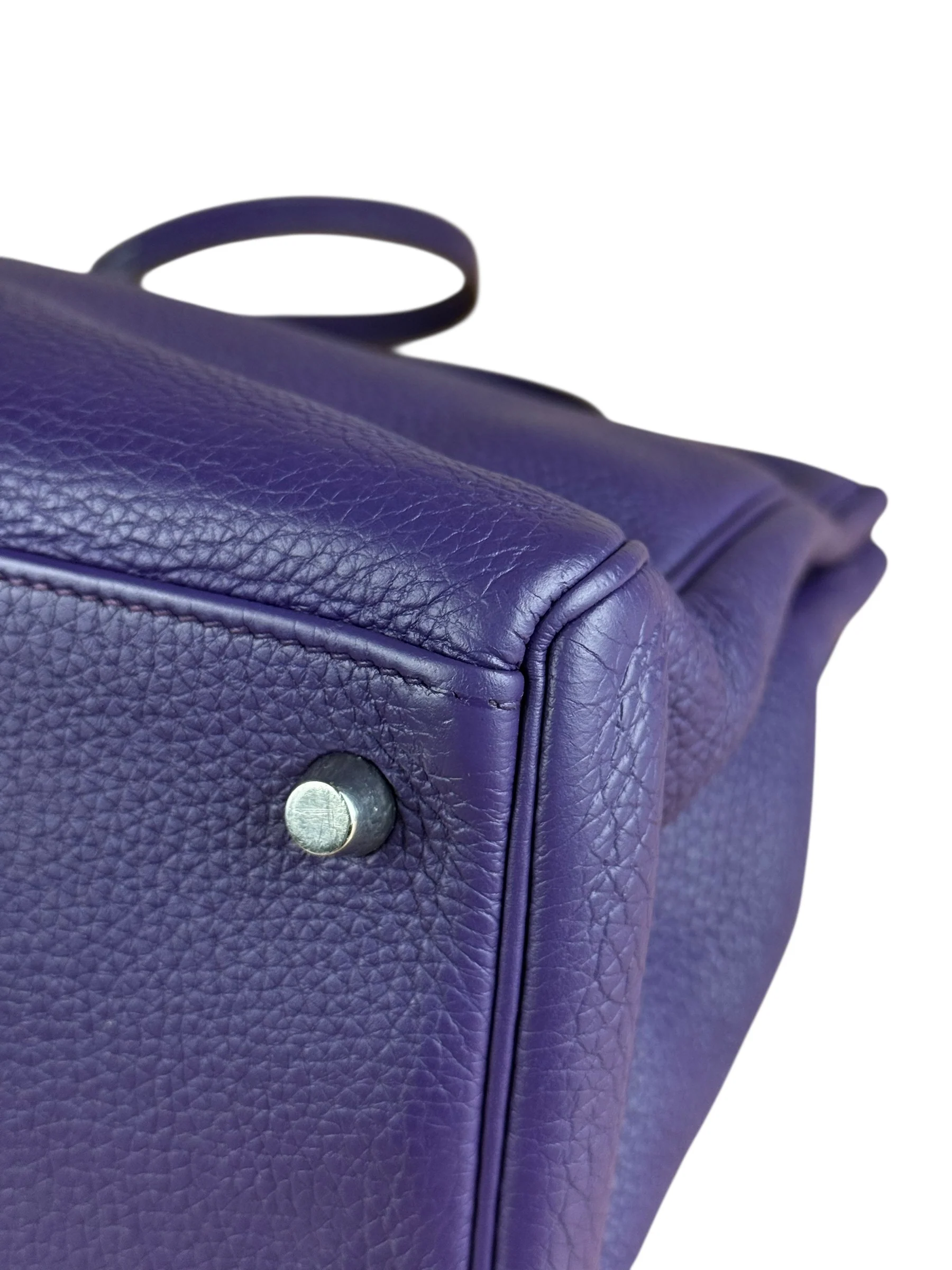 Hermes Togo Kelly II Retourne 32 Ultraviolet 2010 - Image 9