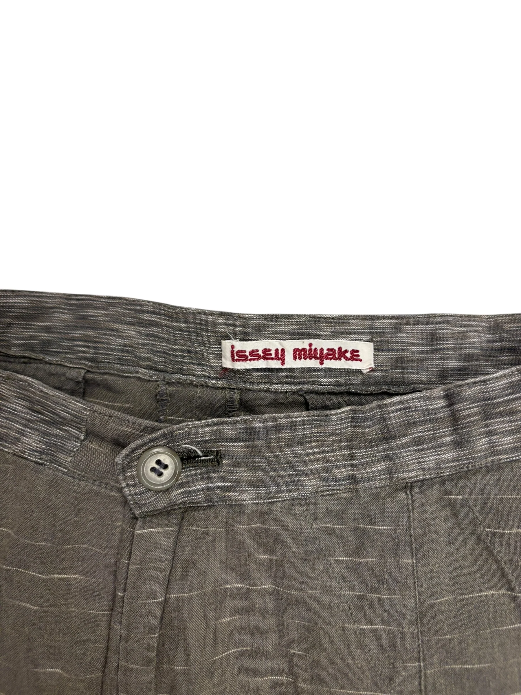 Issey Miyake Pinstripe Pants - Image 3