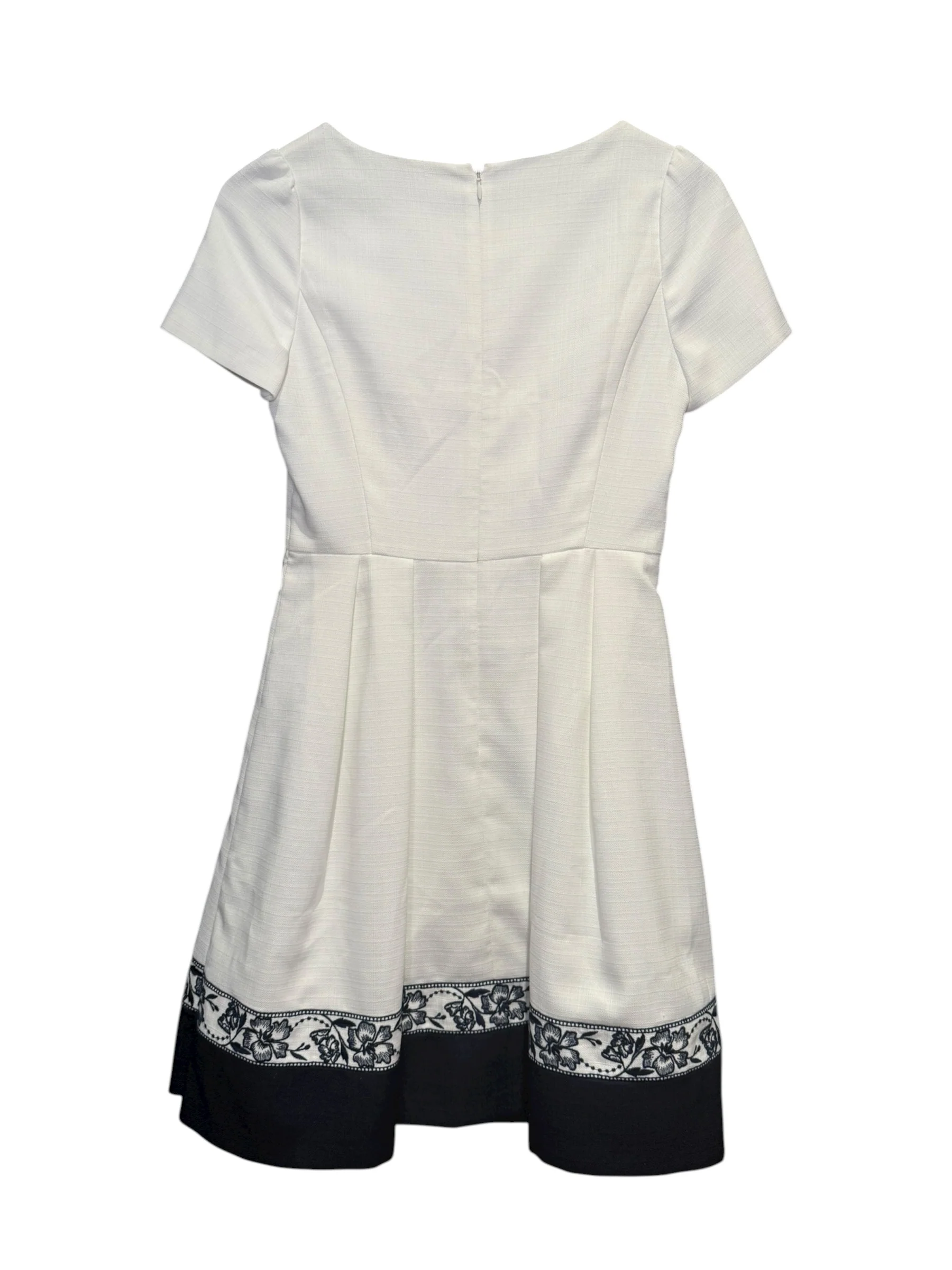 Laisse Passe White/Navy Short Dress - Image 4
