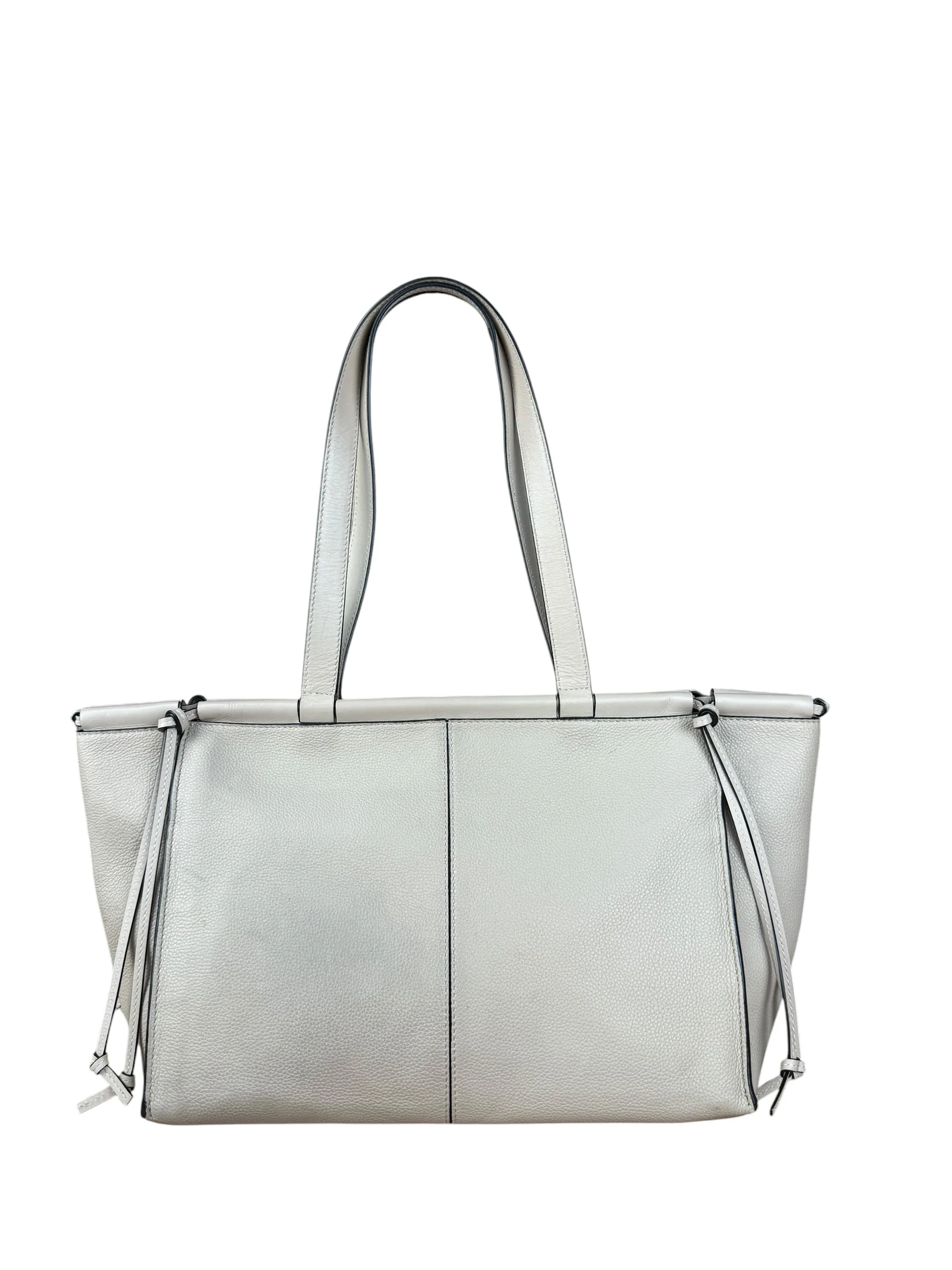 Loewe Beige Pebbled Leather Cushion Tote - Image 11