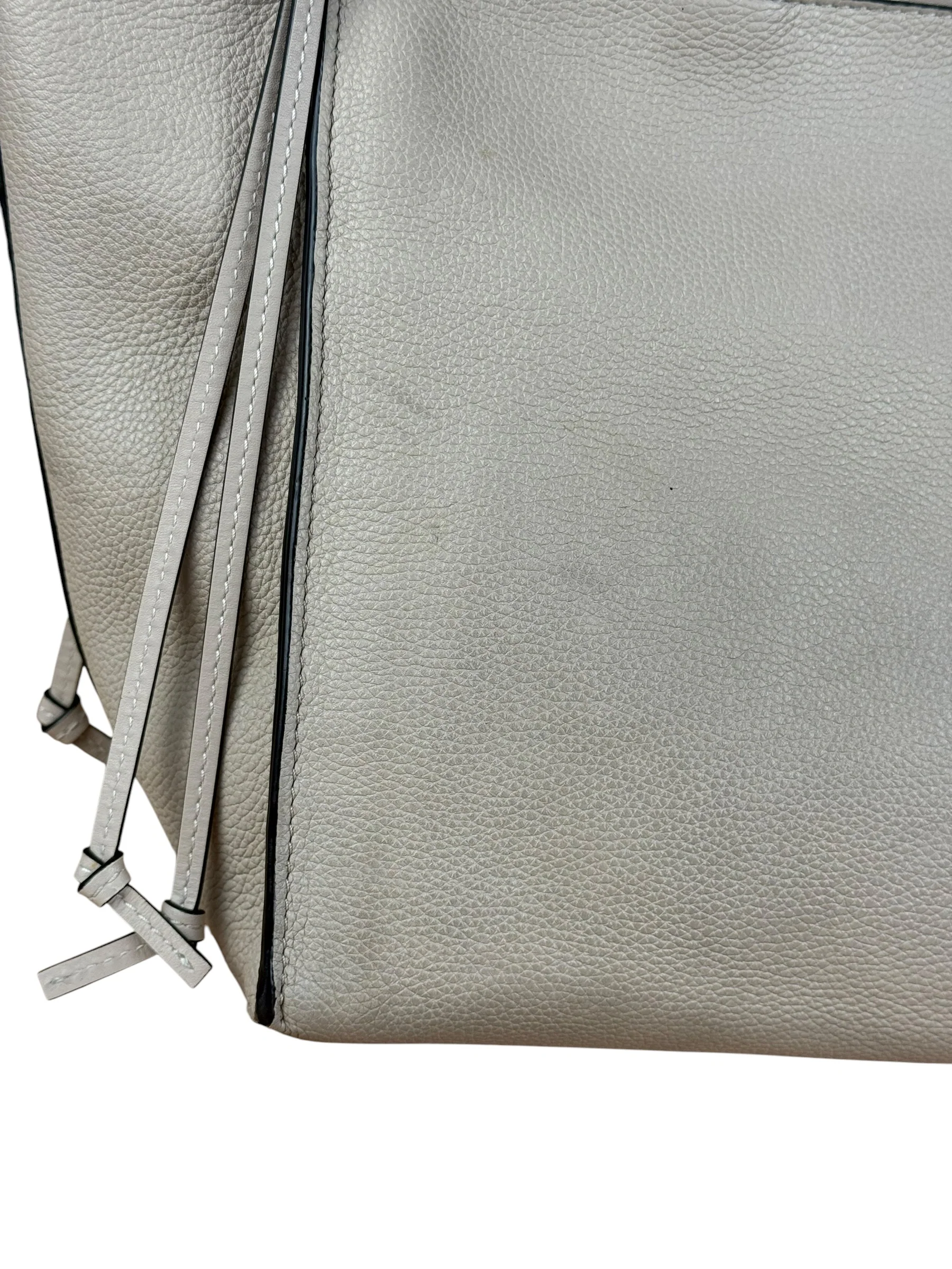 Loewe Beige Pebbled Leather Cushion Tote - Image 12