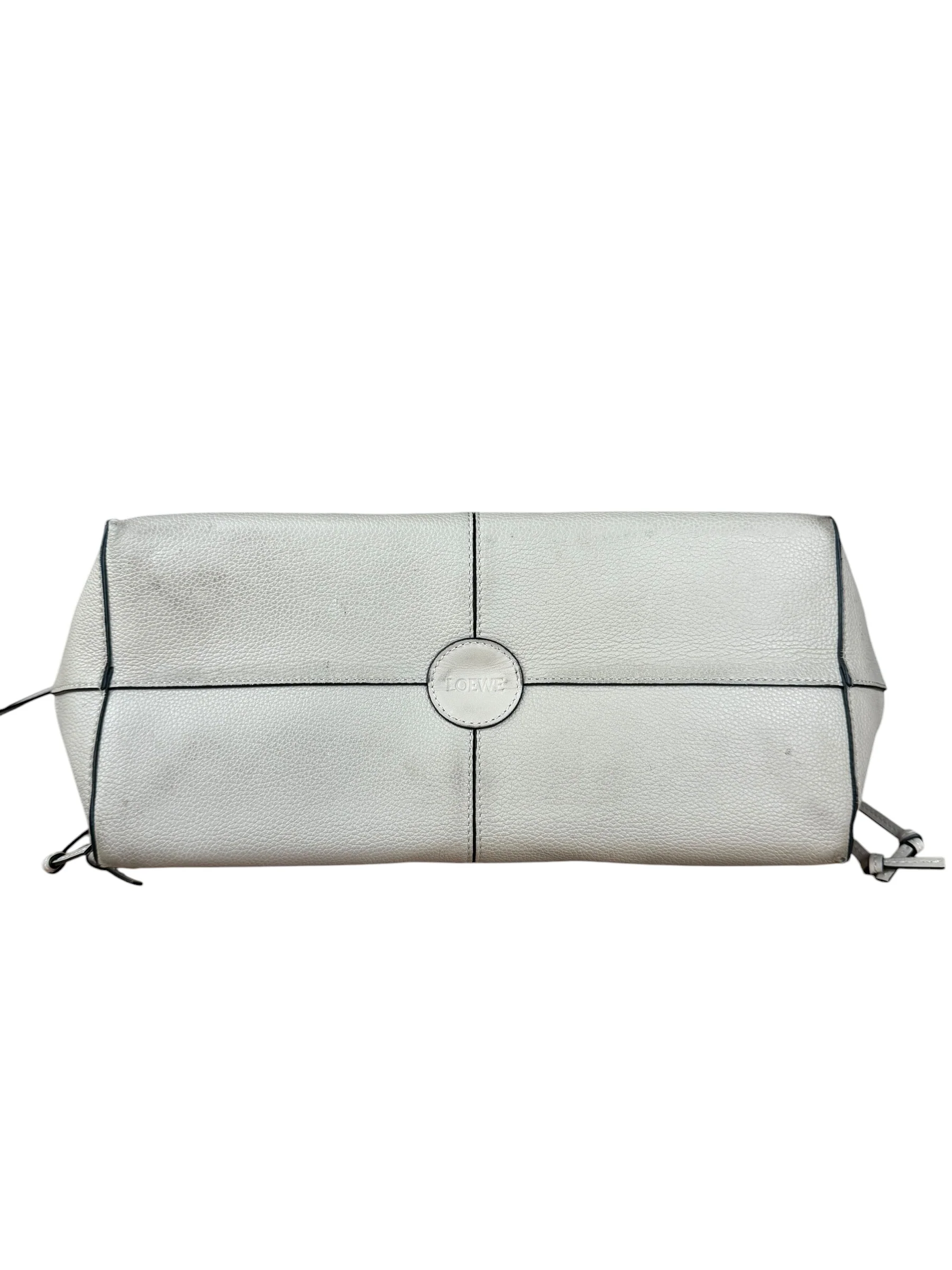 Loewe Beige Pebbled Leather Cushion Tote - Image 14