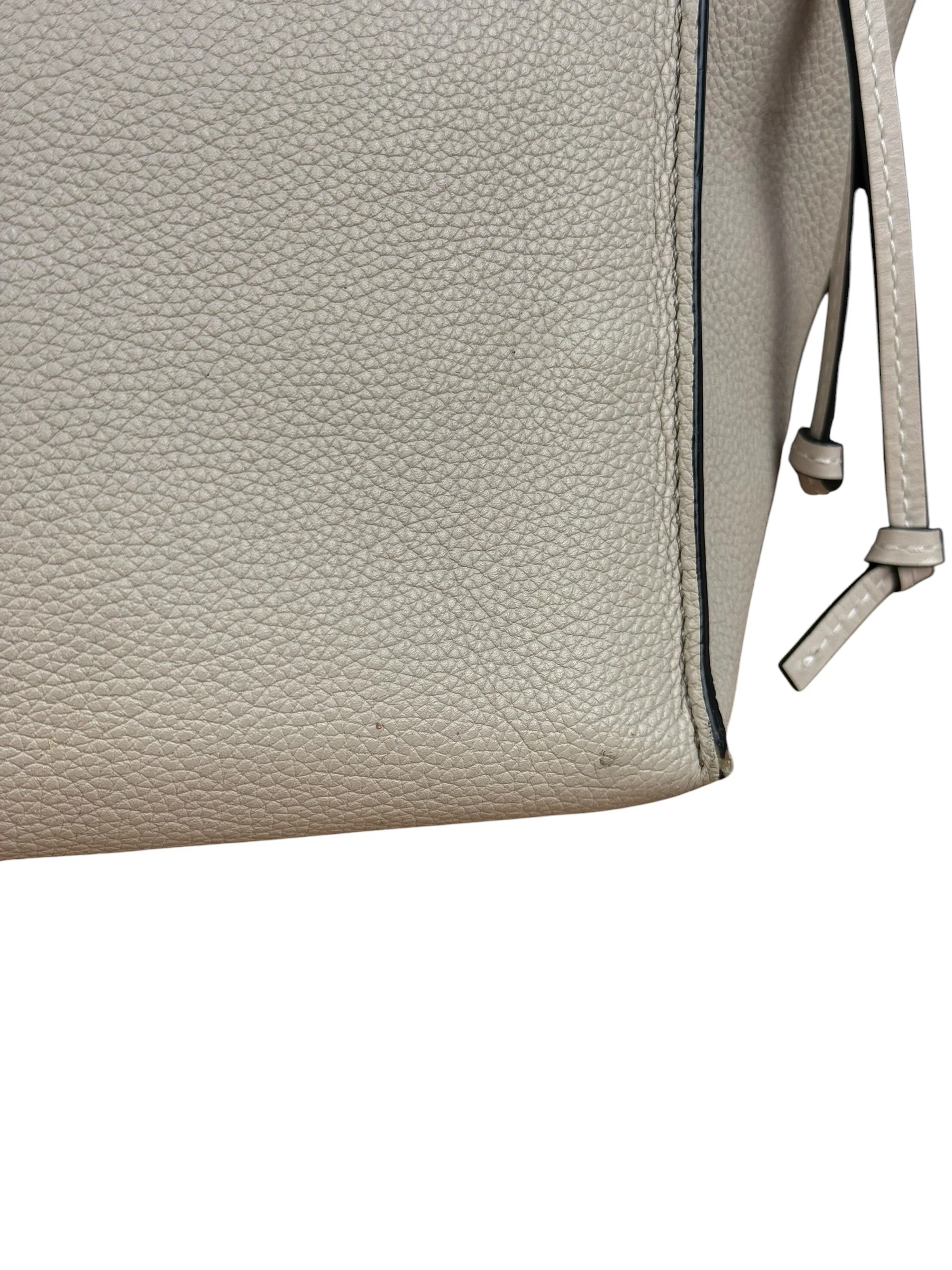 Loewe Beige Pebbled Leather Cushion Tote - Image 5