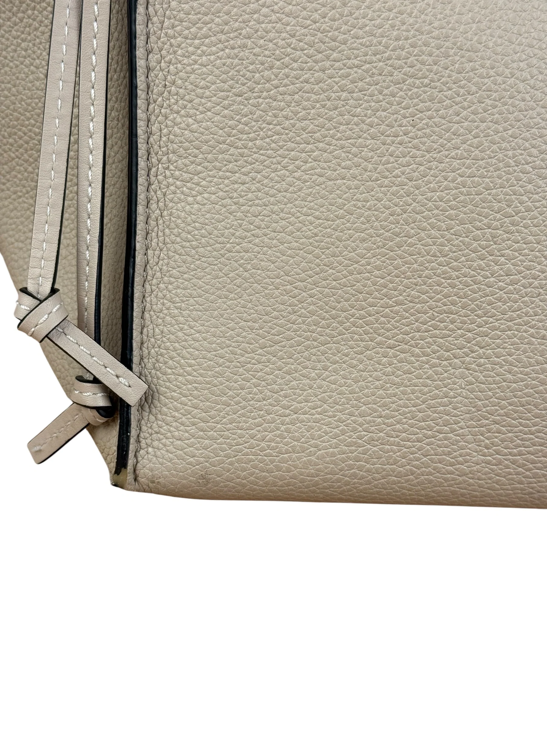 Loewe Beige Pebbled Leather Cushion Tote - Image 6
