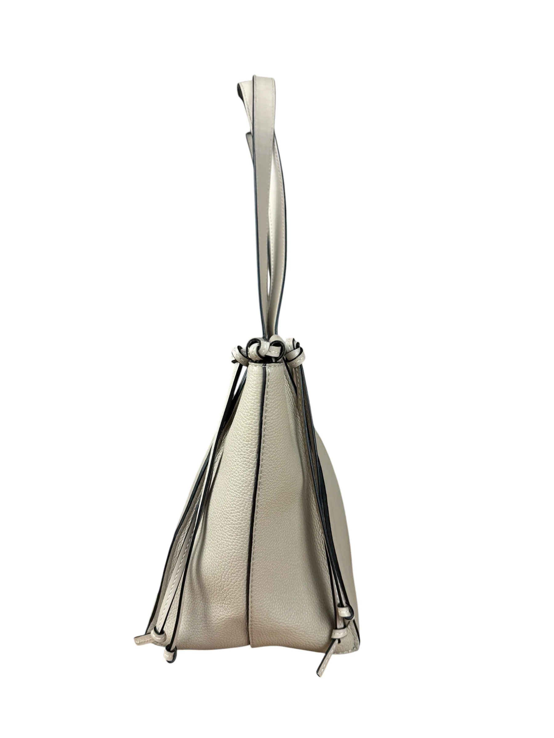Loewe Beige Pebbled Leather Cushion Tote - Image 9