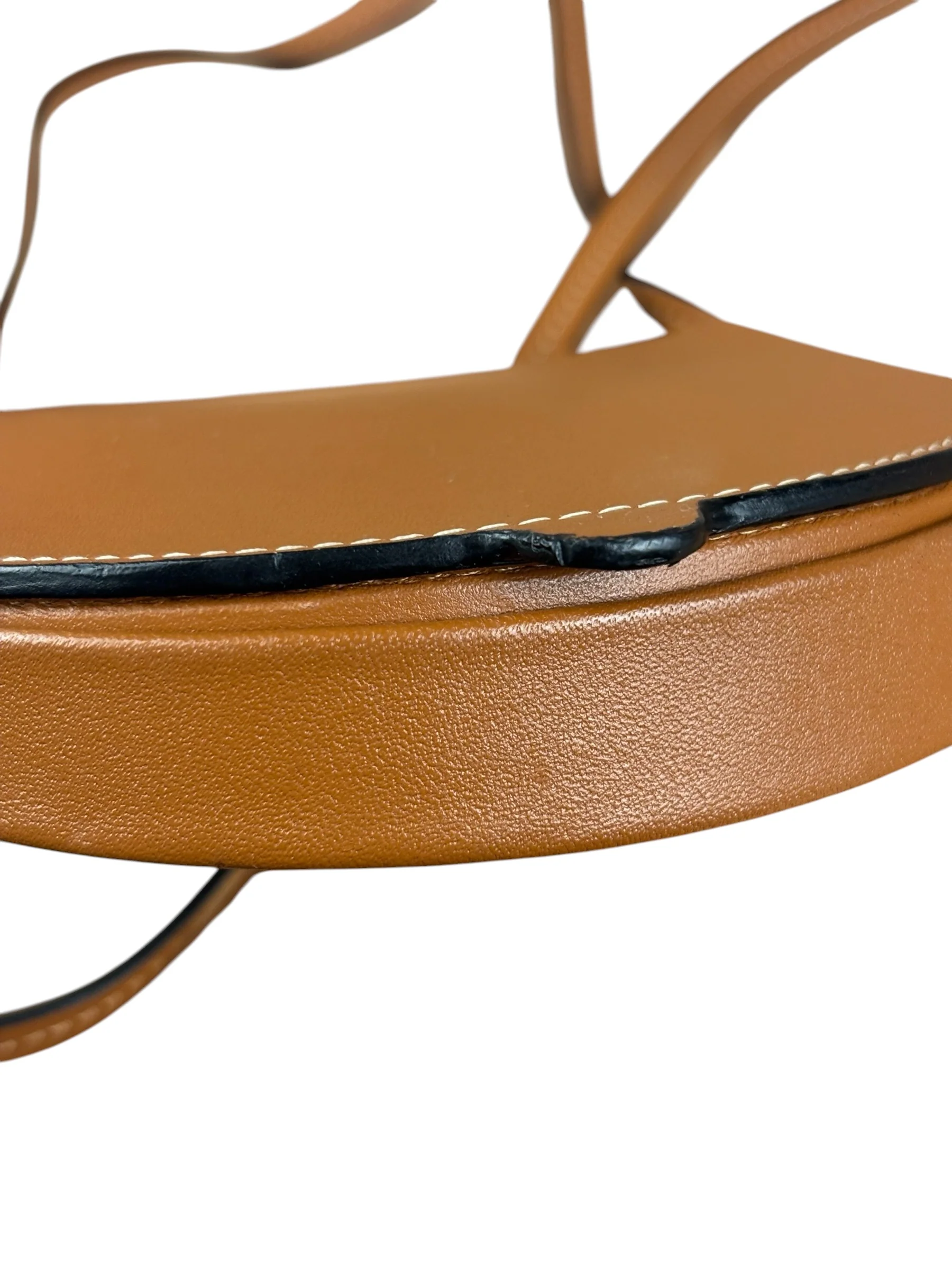 Loewe Camel Leather Heel Crossbody - Image 13
