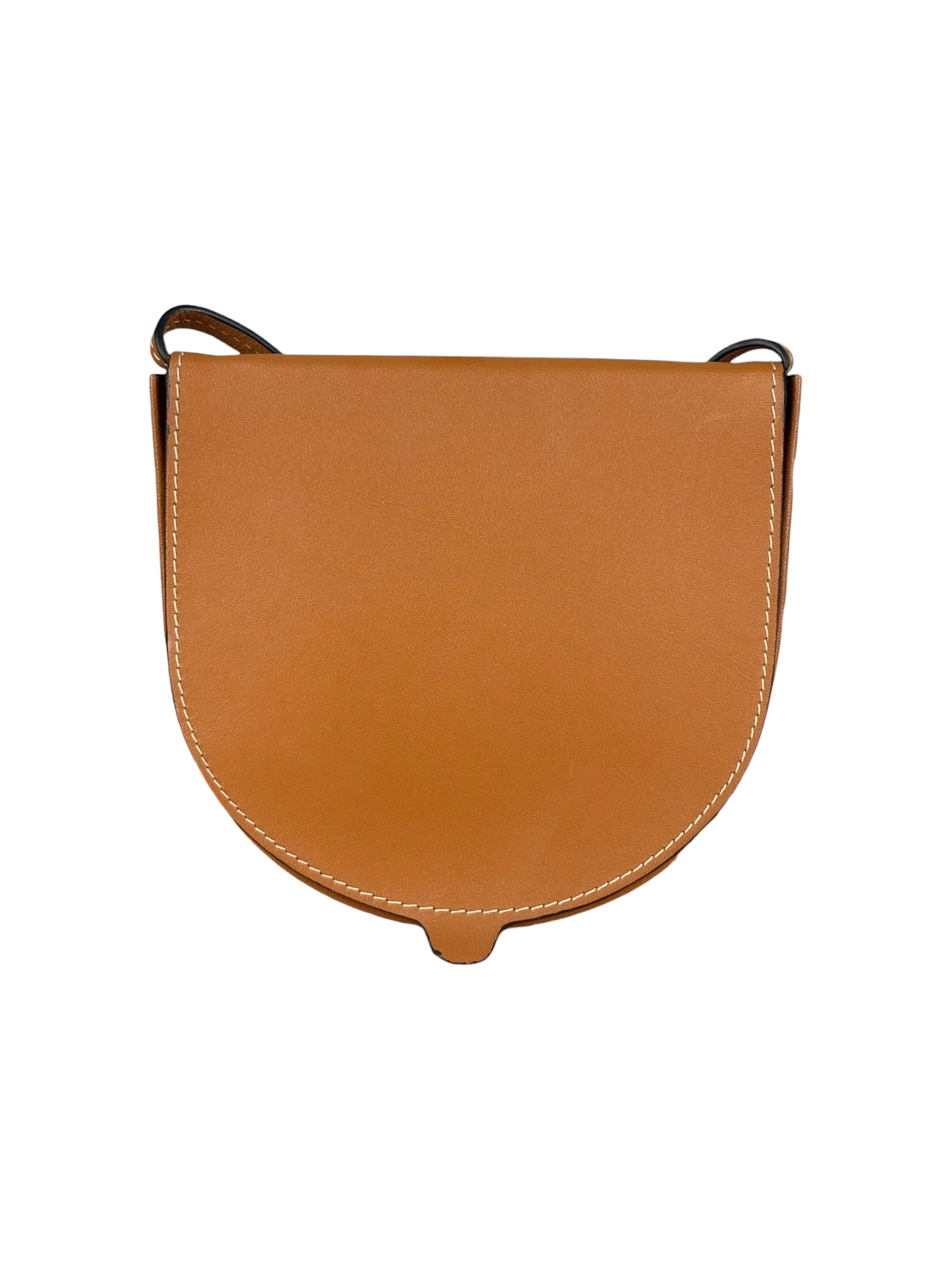 Loewe Camel Leather Heel Crossbody - Image 3