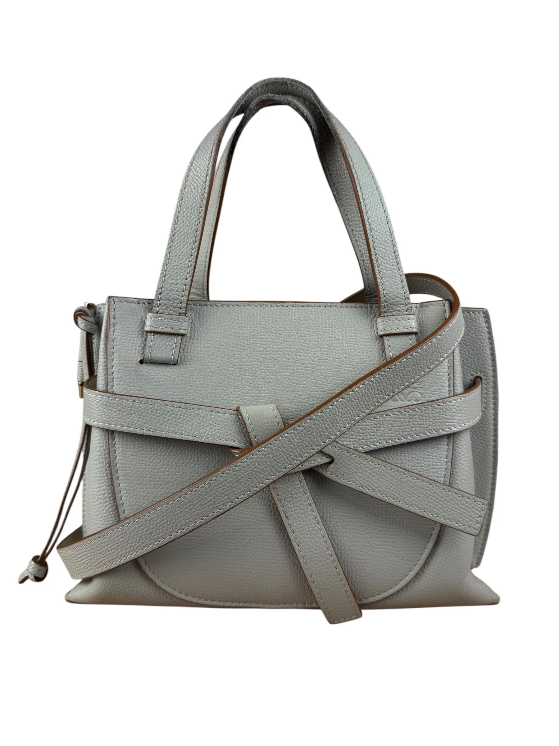 Loewe Gate Leather 2Way Top Handle Tote Bag - Image 4
