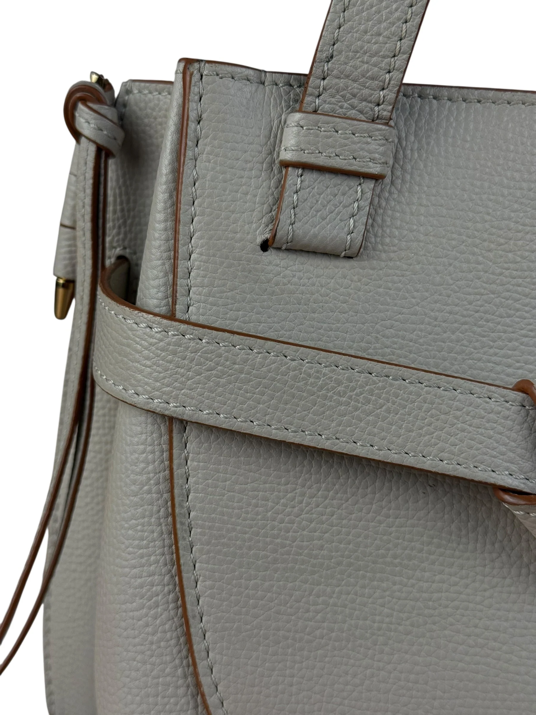 Loewe Gate Leather 2Way Top Handle Tote Bag - Image 6