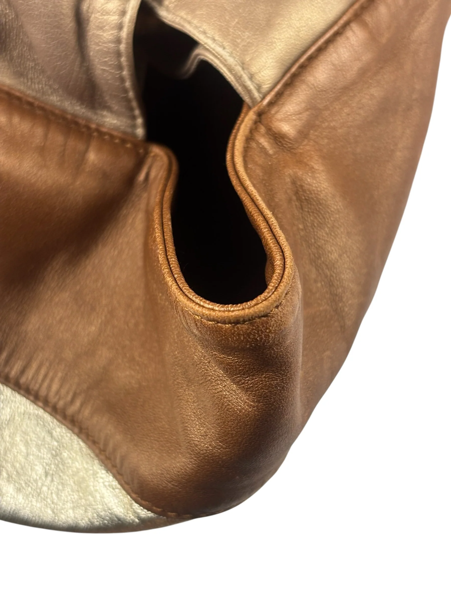 Loewe Gold/Bronze Leather Nappa Aire Handbag - Image 13