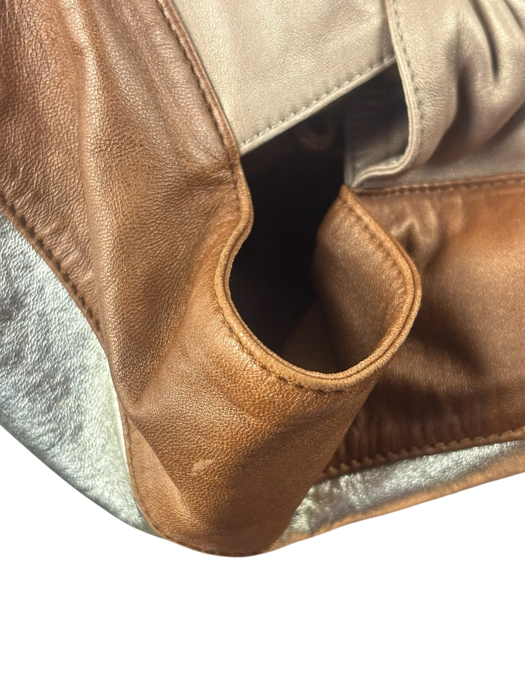 Loewe Gold/Bronze Leather Nappa Aire Handbag - Image 15