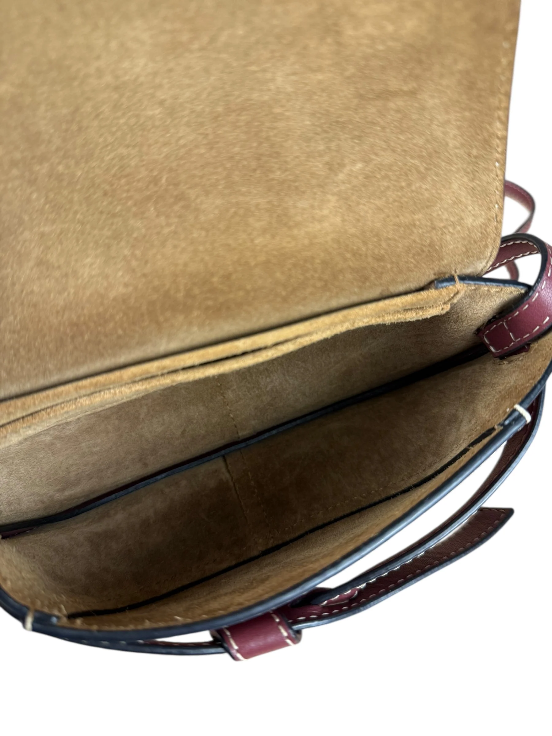 Loewe Mini Burgundy Gate Crossbody - Image 14
