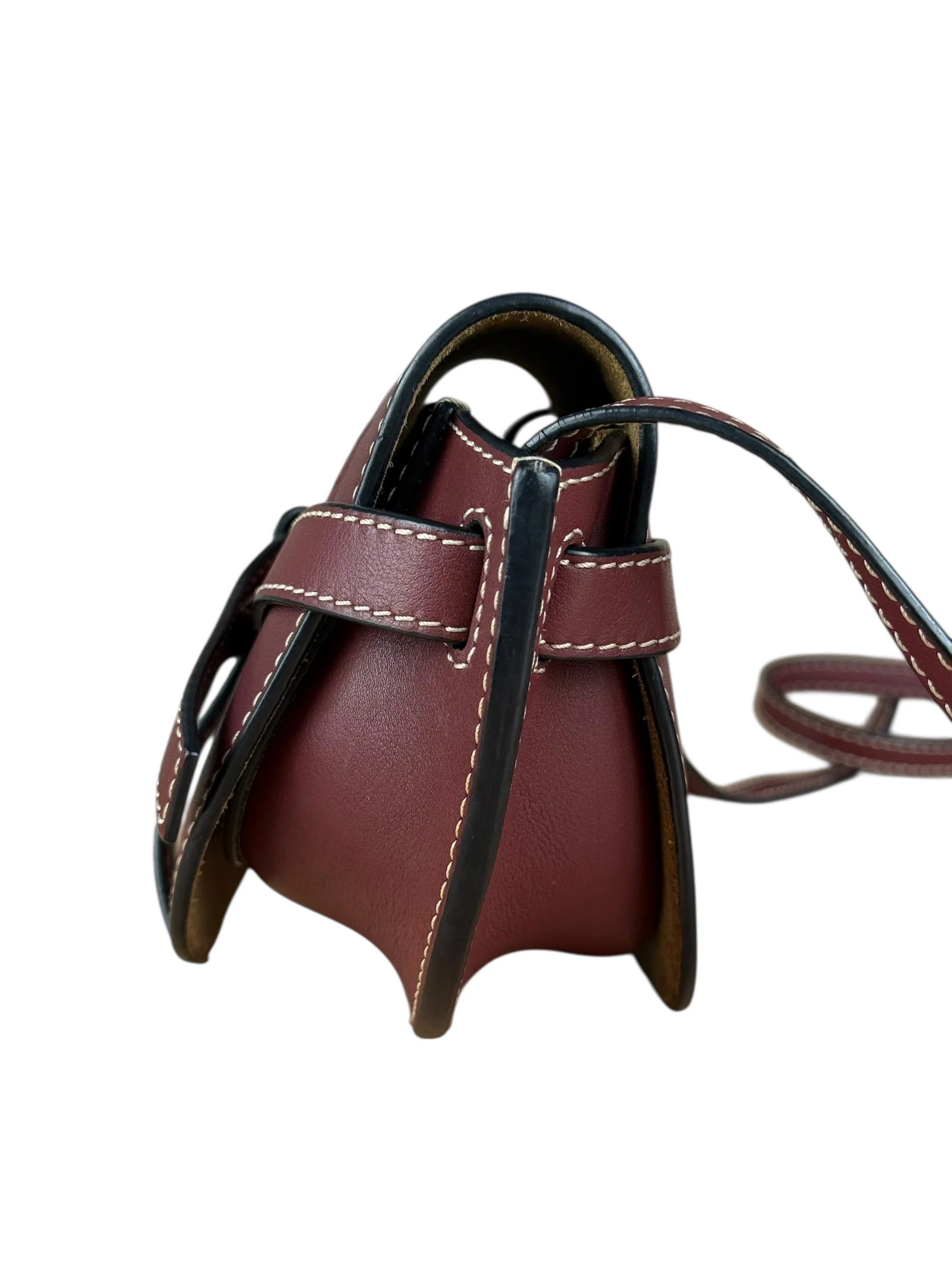 Loewe Mini Burgundy Gate Crossbody - Image 7