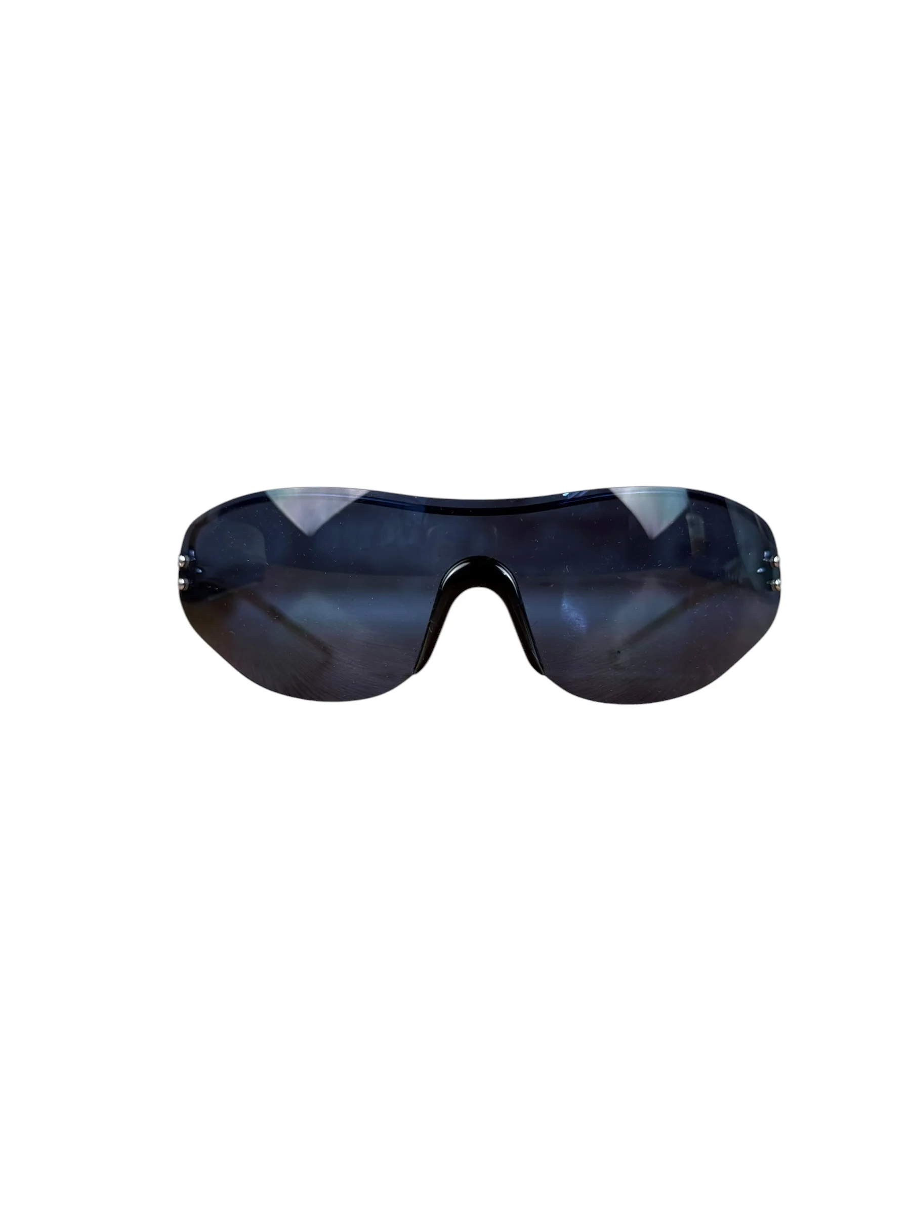 Louis Vuitton 2000 Cup Blue Shield Sunglasses - Image 2