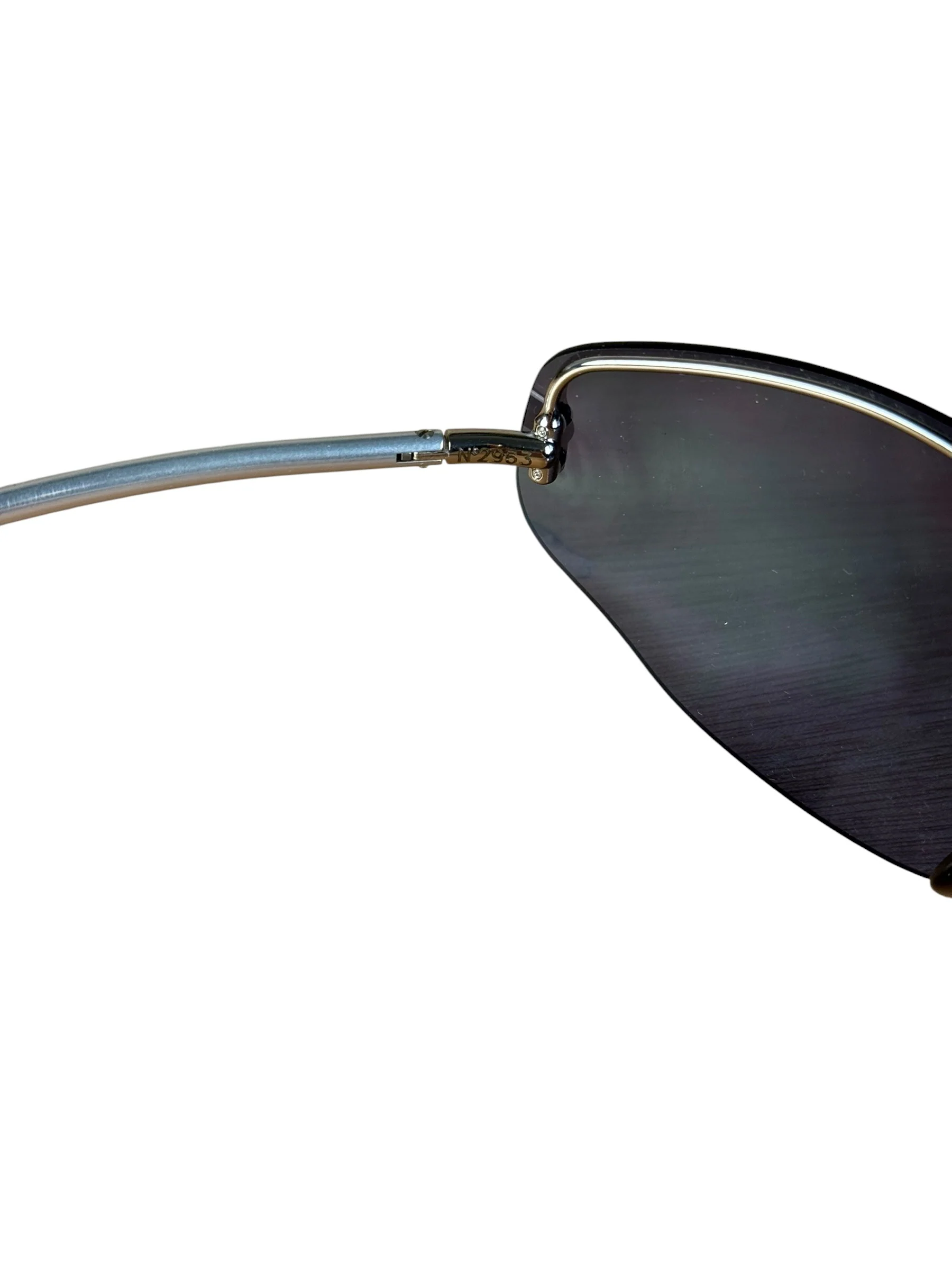 Louis Vuitton 2000 Cup Blue Shield Sunglasses - Image 9