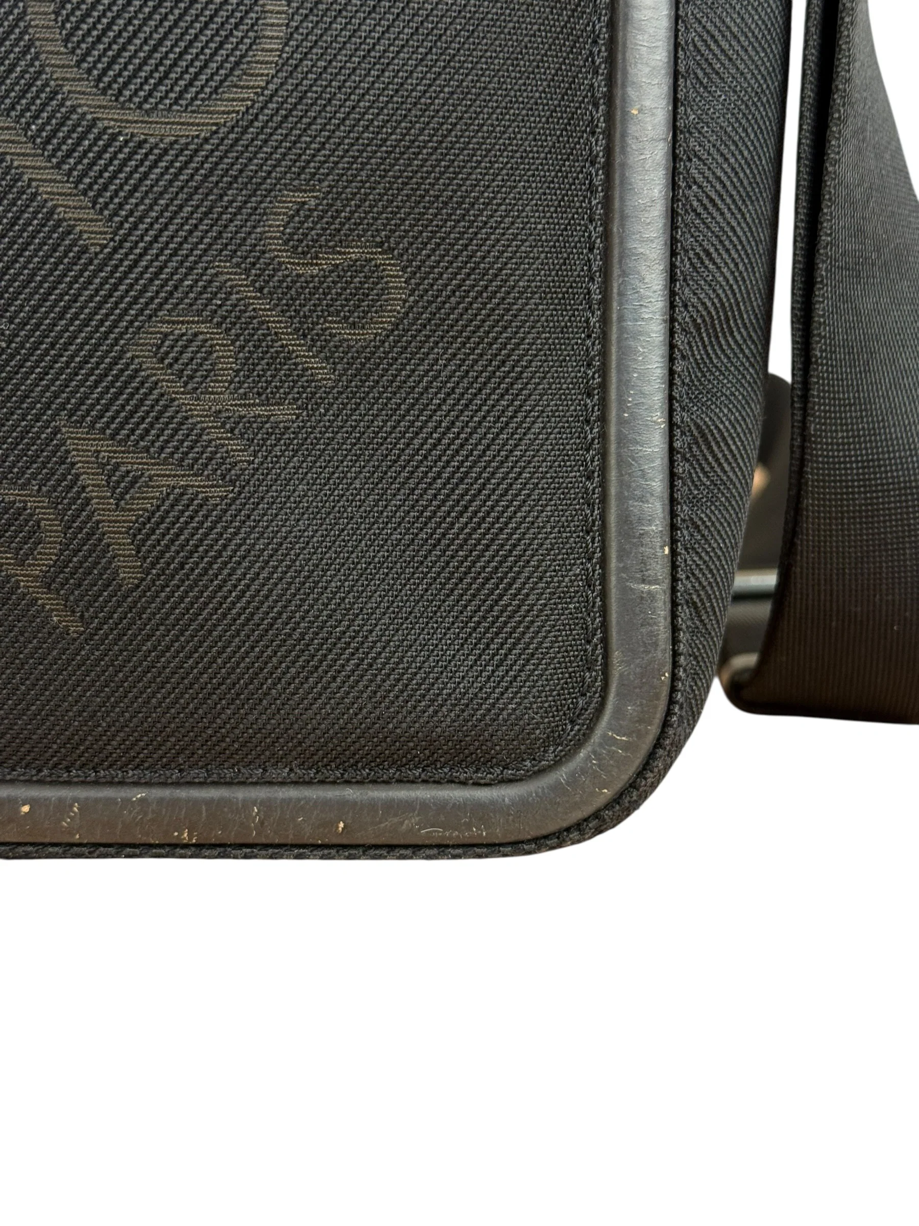 Louis Vuitton Black Damier Geant Vintage Crossbody - Image 13