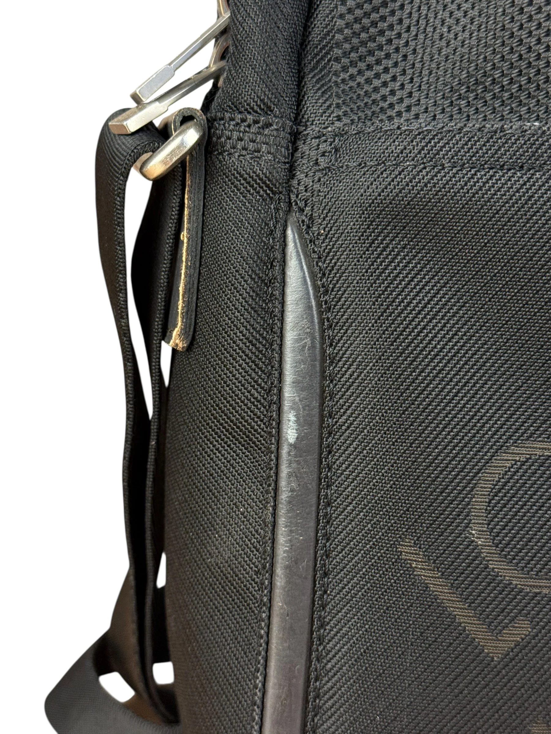 Louis Vuitton Black Damier Geant Vintage Crossbody - Image 5