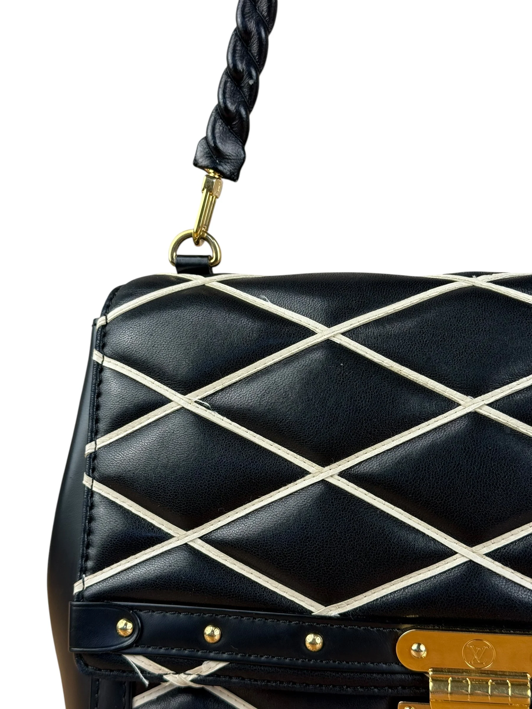 Louis Vuitton Black Malletage Quilted Shoulder Bag - Image 4