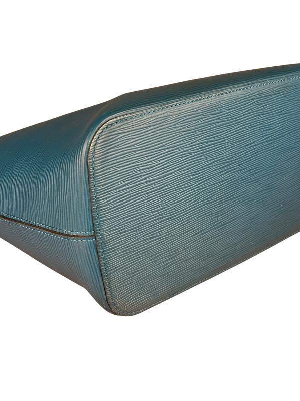 Louis Vuitton Blue Epi Neverfull MM - Image 11