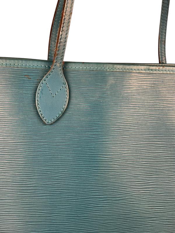 Louis Vuitton Blue Epi Neverfull MM - Image 16