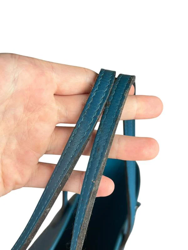 Louis Vuitton Blue Epi Neverfull MM - Image 7