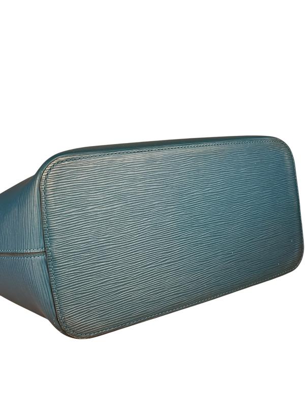 Louis Vuitton Blue Epi Neverfull MM - Image 8