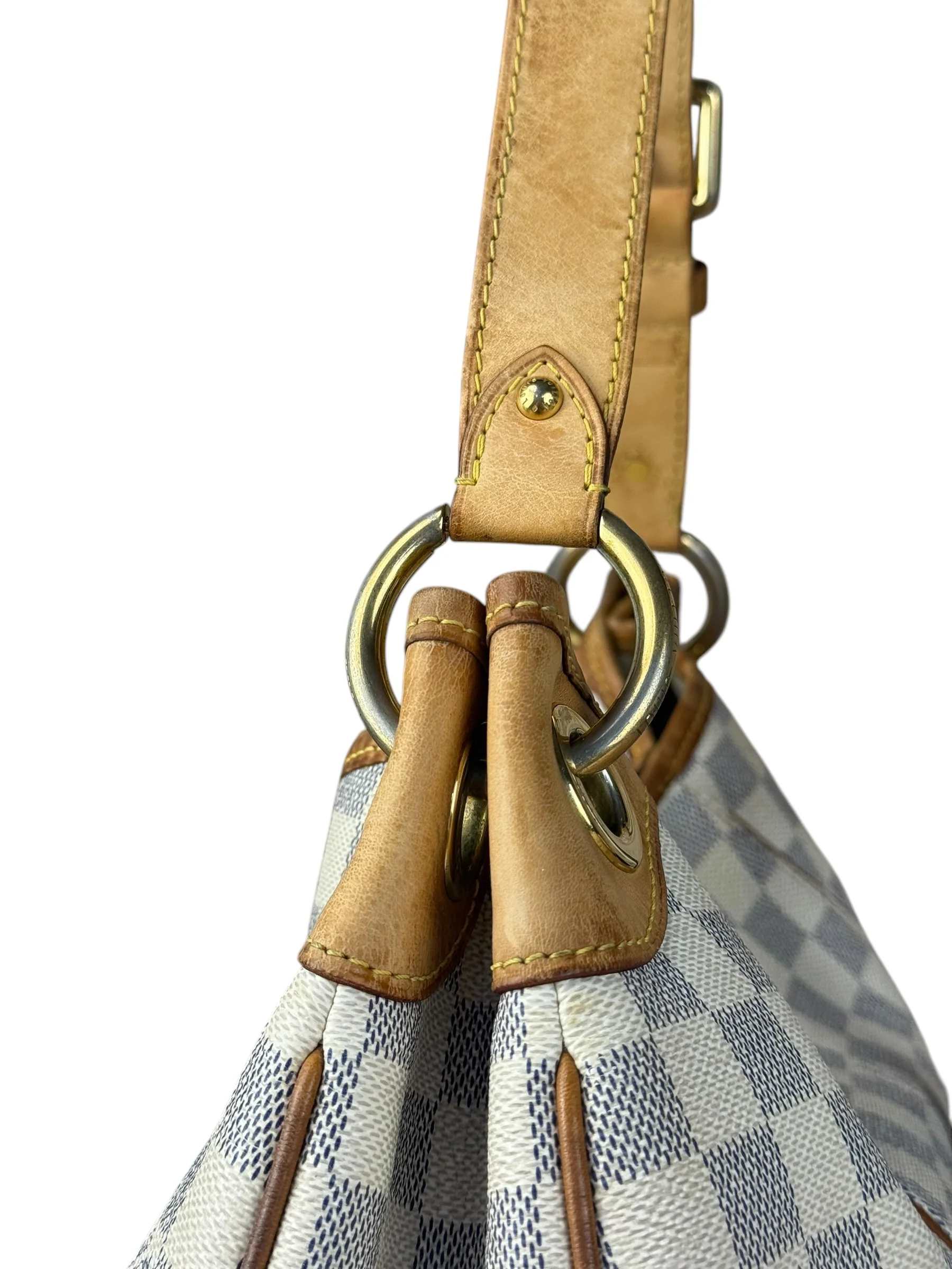 Louis Vuitton Damier Azur Galliera PM Hobo Bag - Image 8