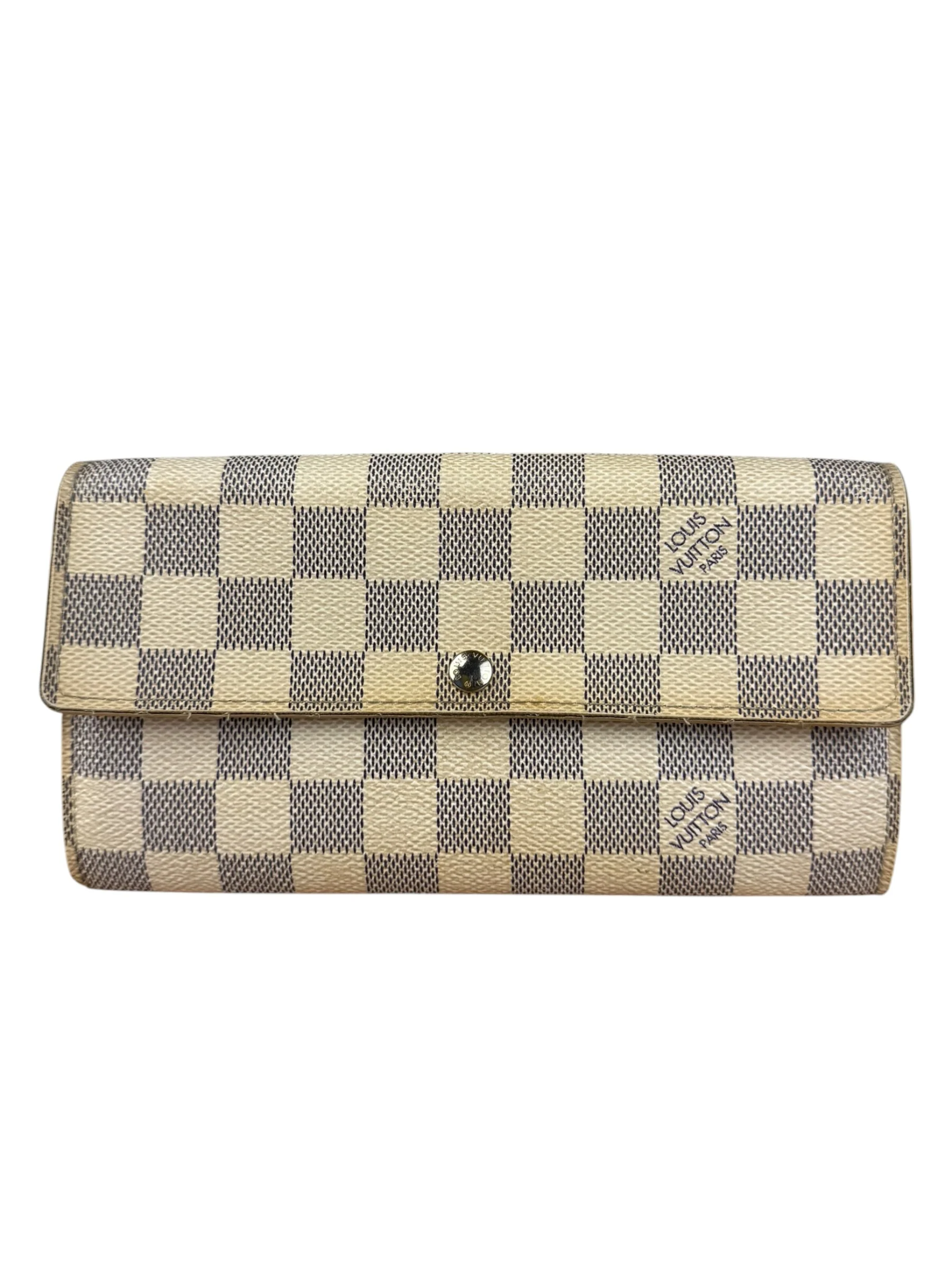 Louis Vuitton Damier Azur Long Wallet