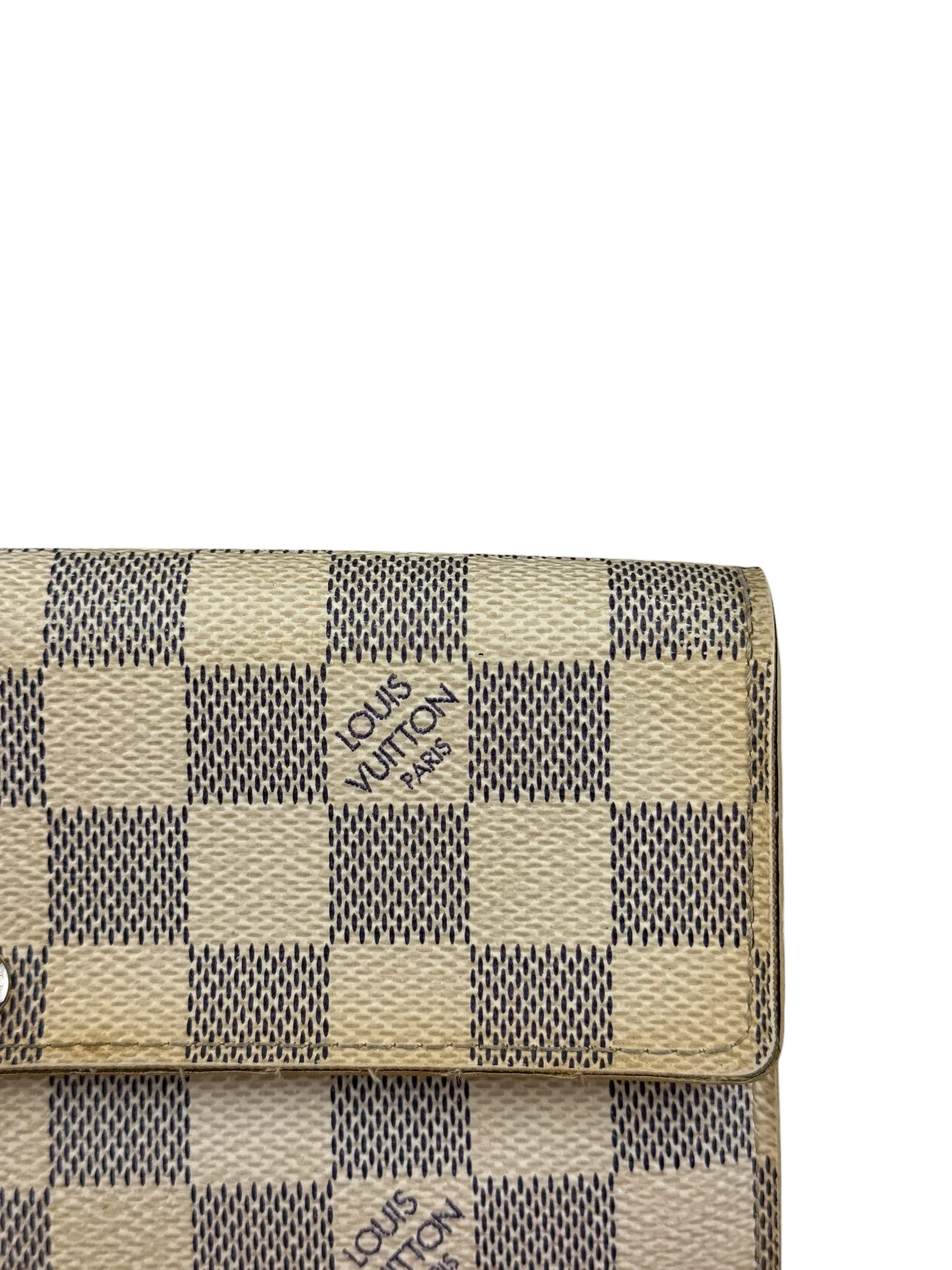 Louis Vuitton Damier Azur Long Wallet - Image 2