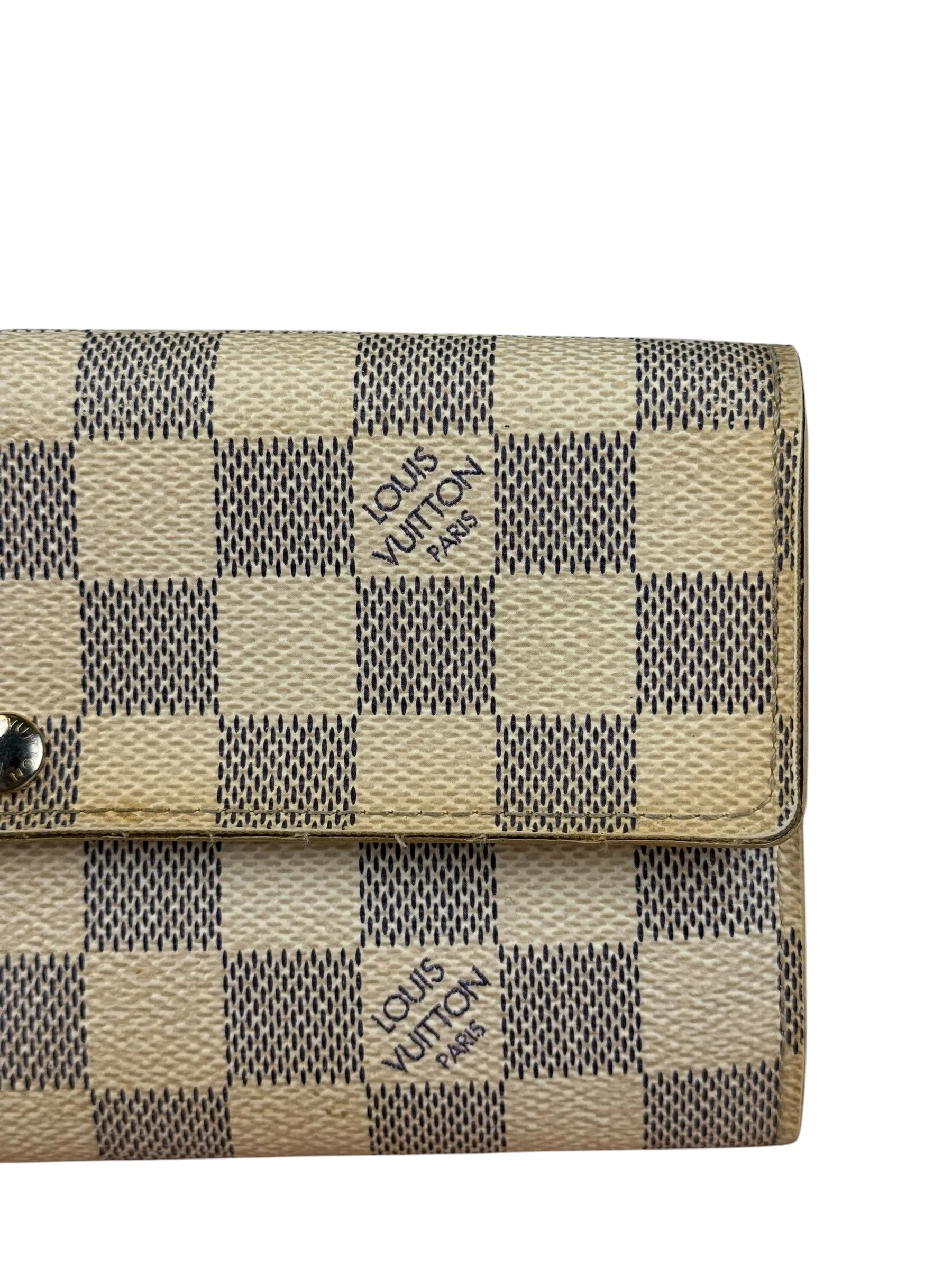 Louis Vuitton Damier Azur Long Wallet - Image 3