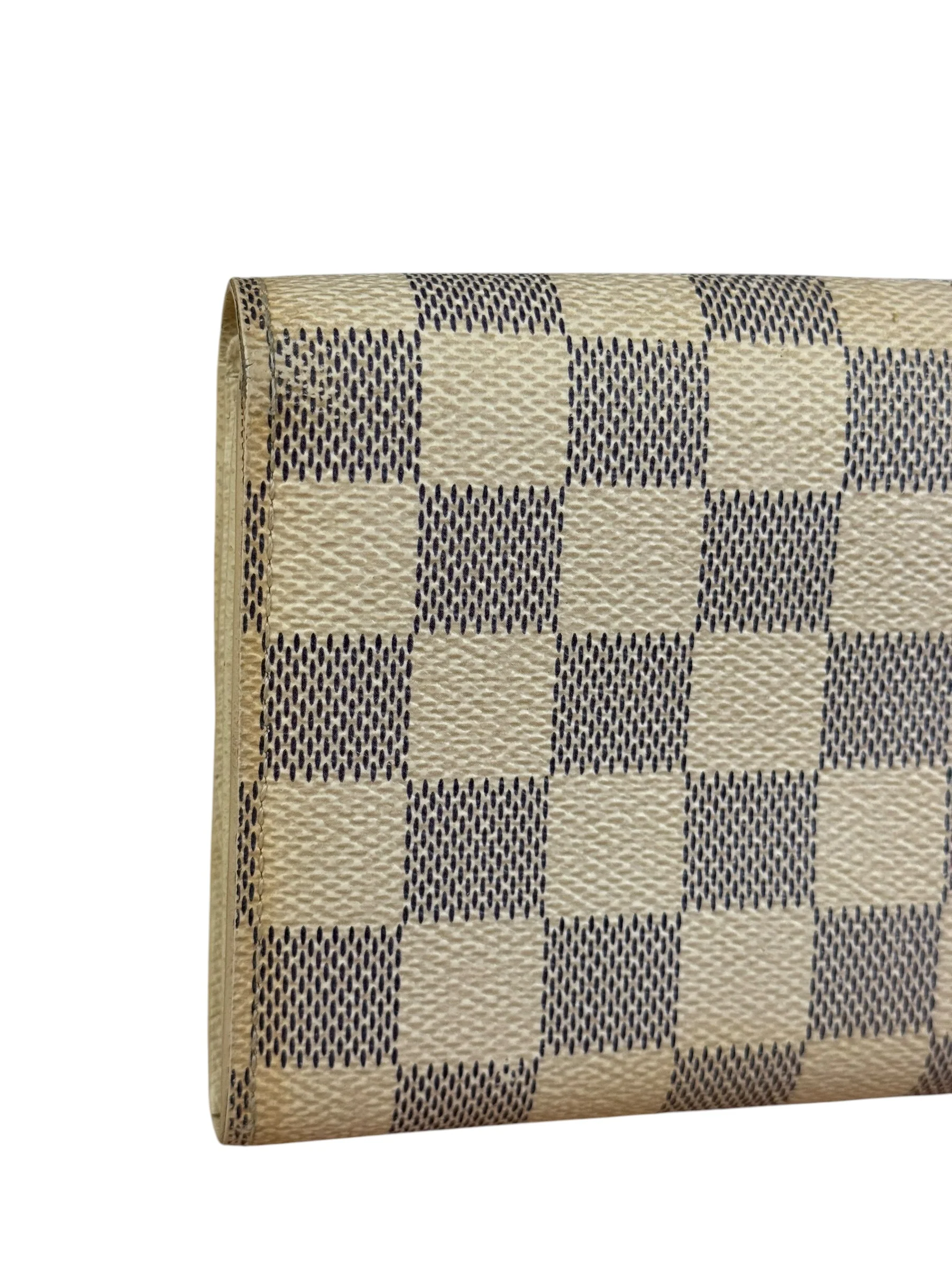 Louis Vuitton Damier Azur Long Wallet - Image 9