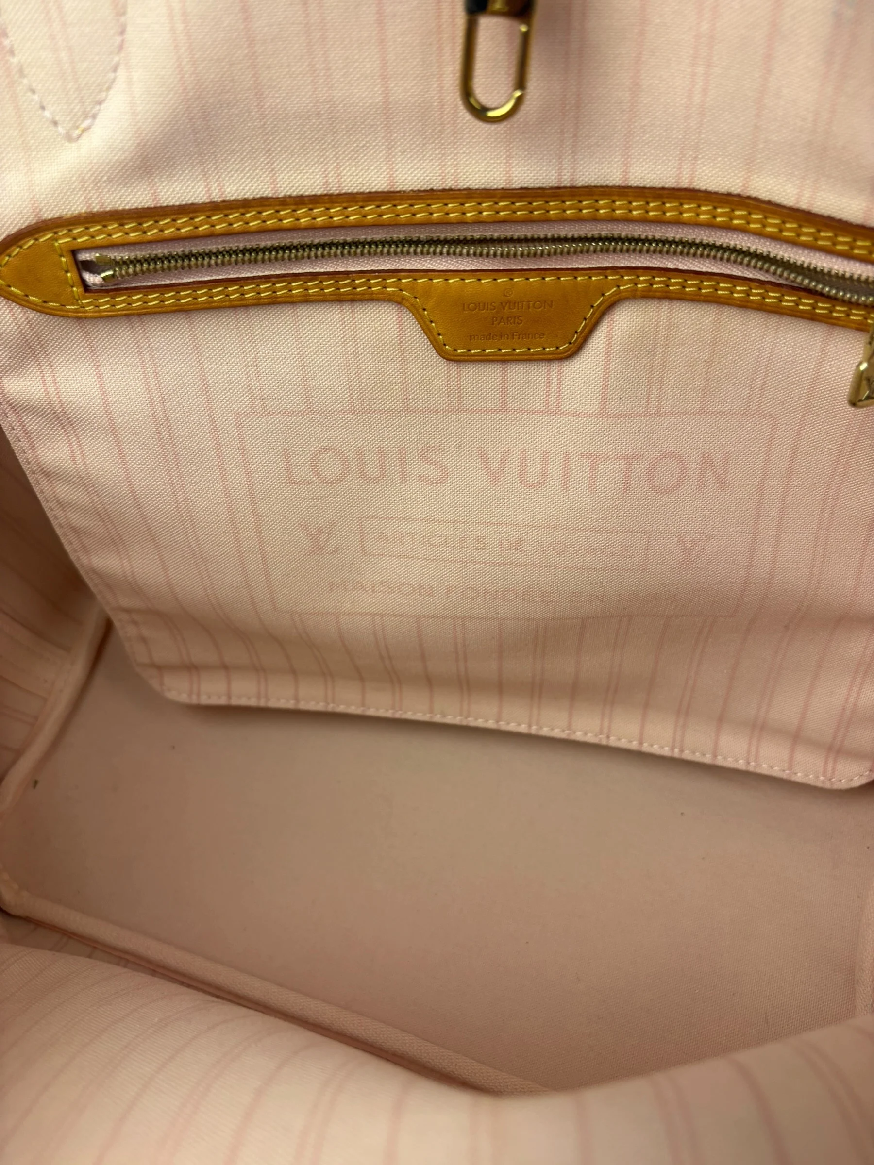 Louis Vuitton Damier Azur Neverfull MM w/ Pouch - Image 10