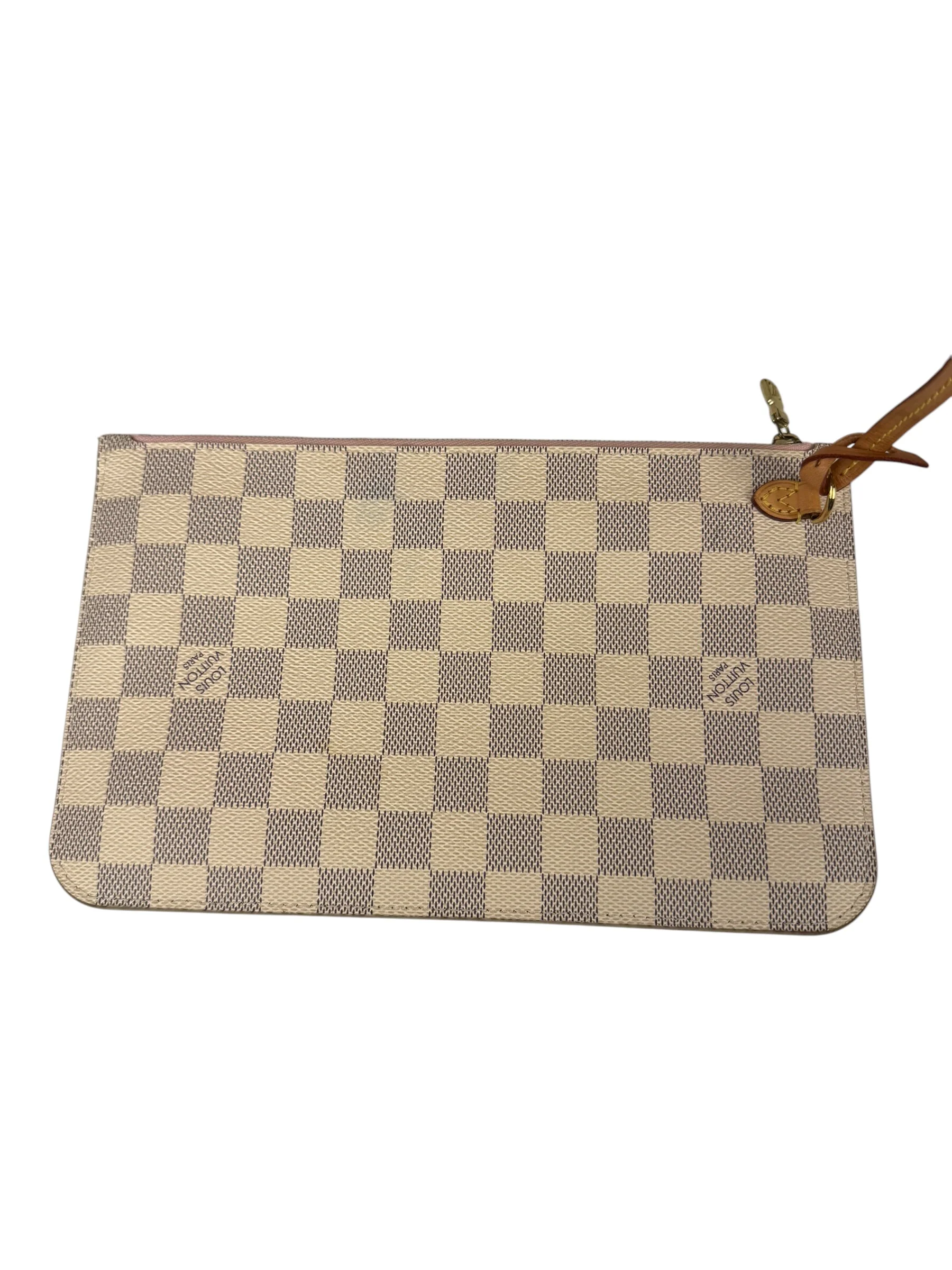 Louis Vuitton Damier Azur Neverfull MM w/ Pouch - Image 8